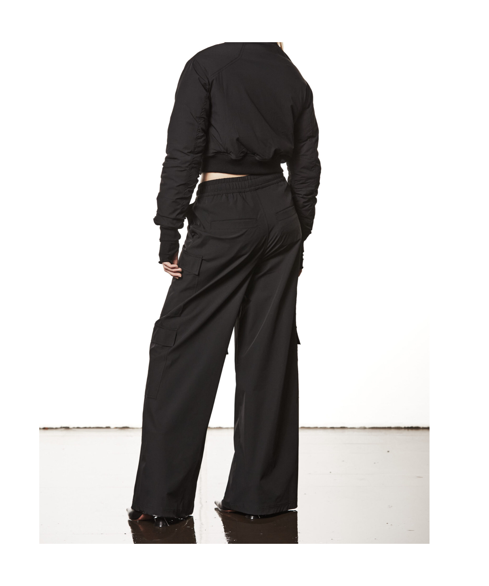 Thom Krom Long-sleeve Bomber Jacket In Black