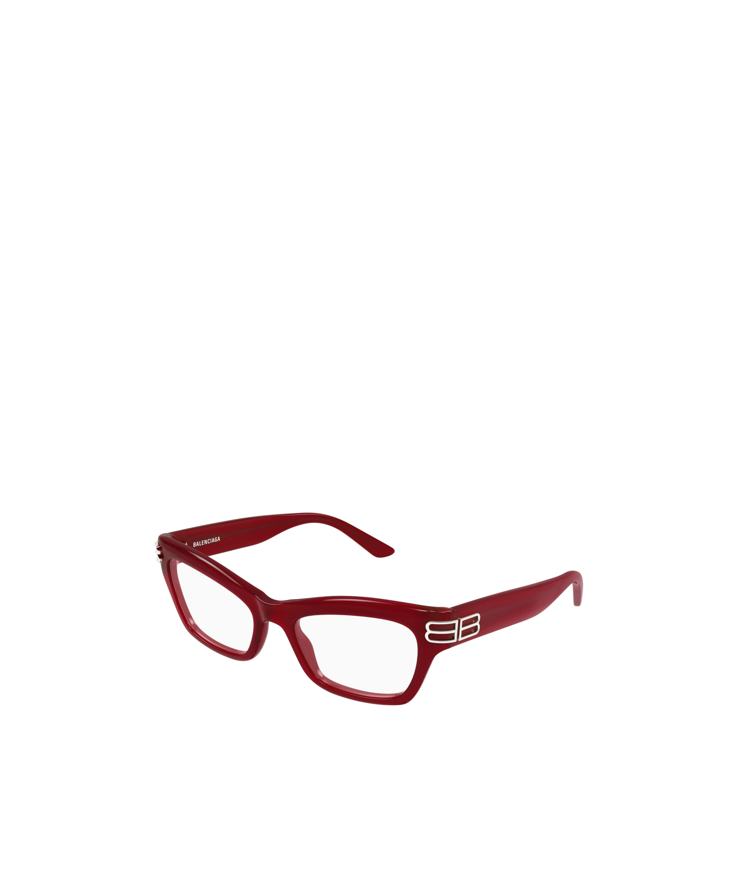 Balenciaga Eyewear Cat Eye Frame Glasses In Brown