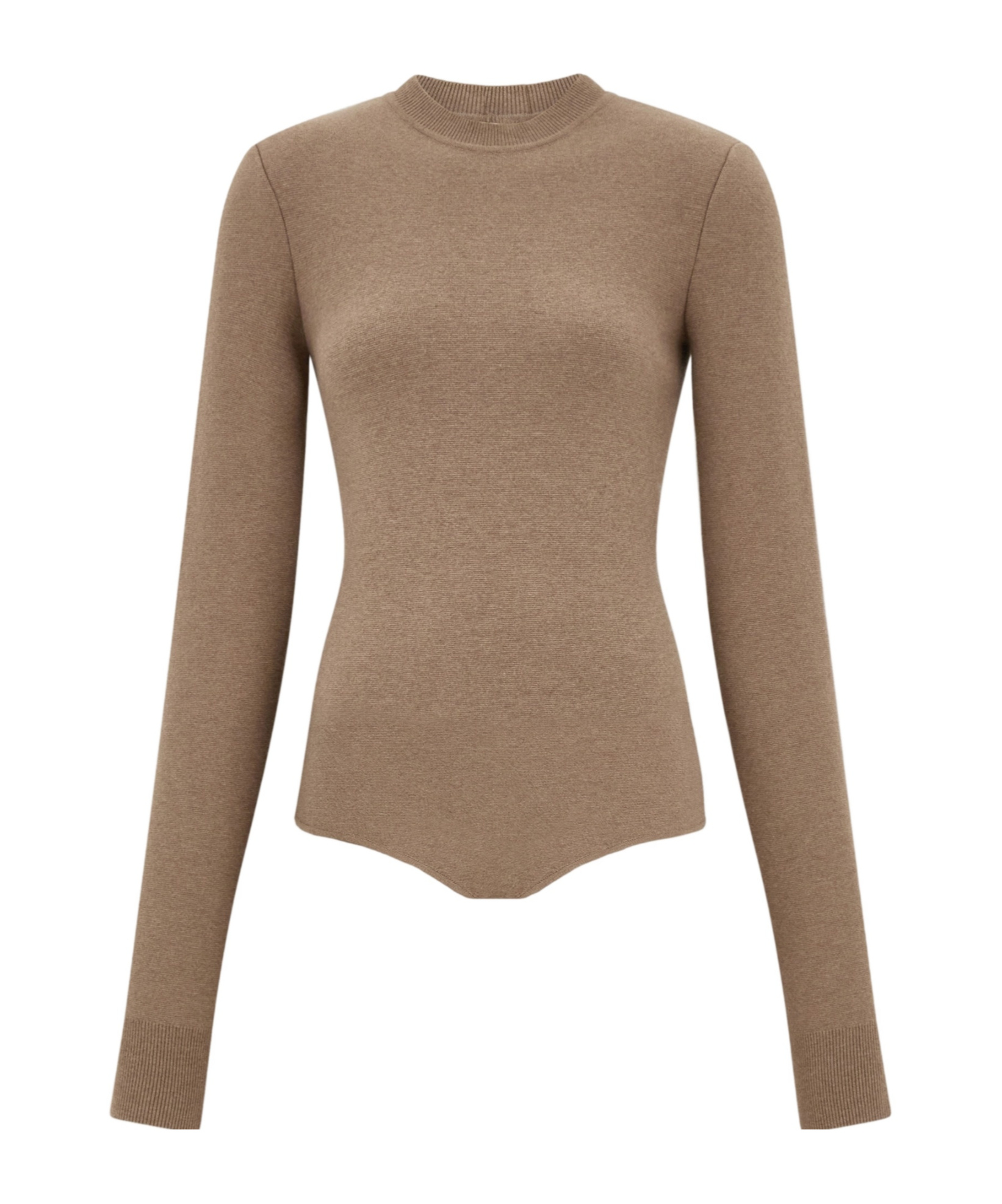 Ferragamo Jersey Body In Brown