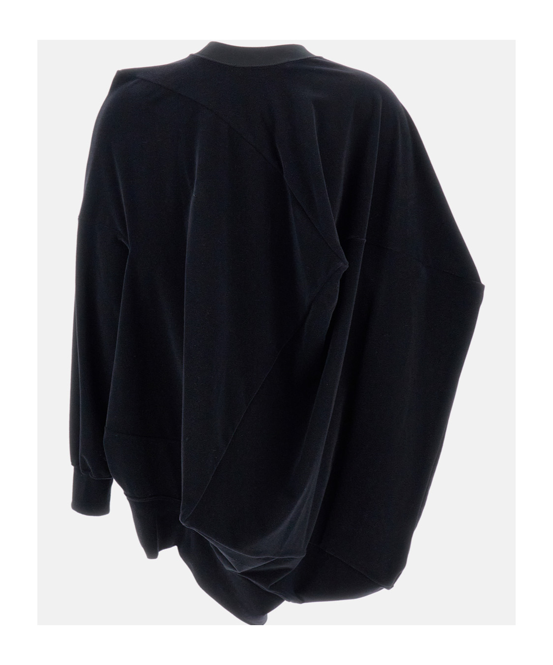 Junya Watanabe Asymmetrical Sweater In Black