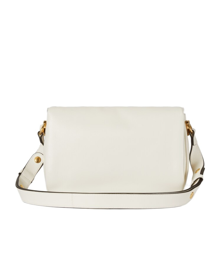 Gucci Horsebit 1955 Aura Small Shoulder Bag In White