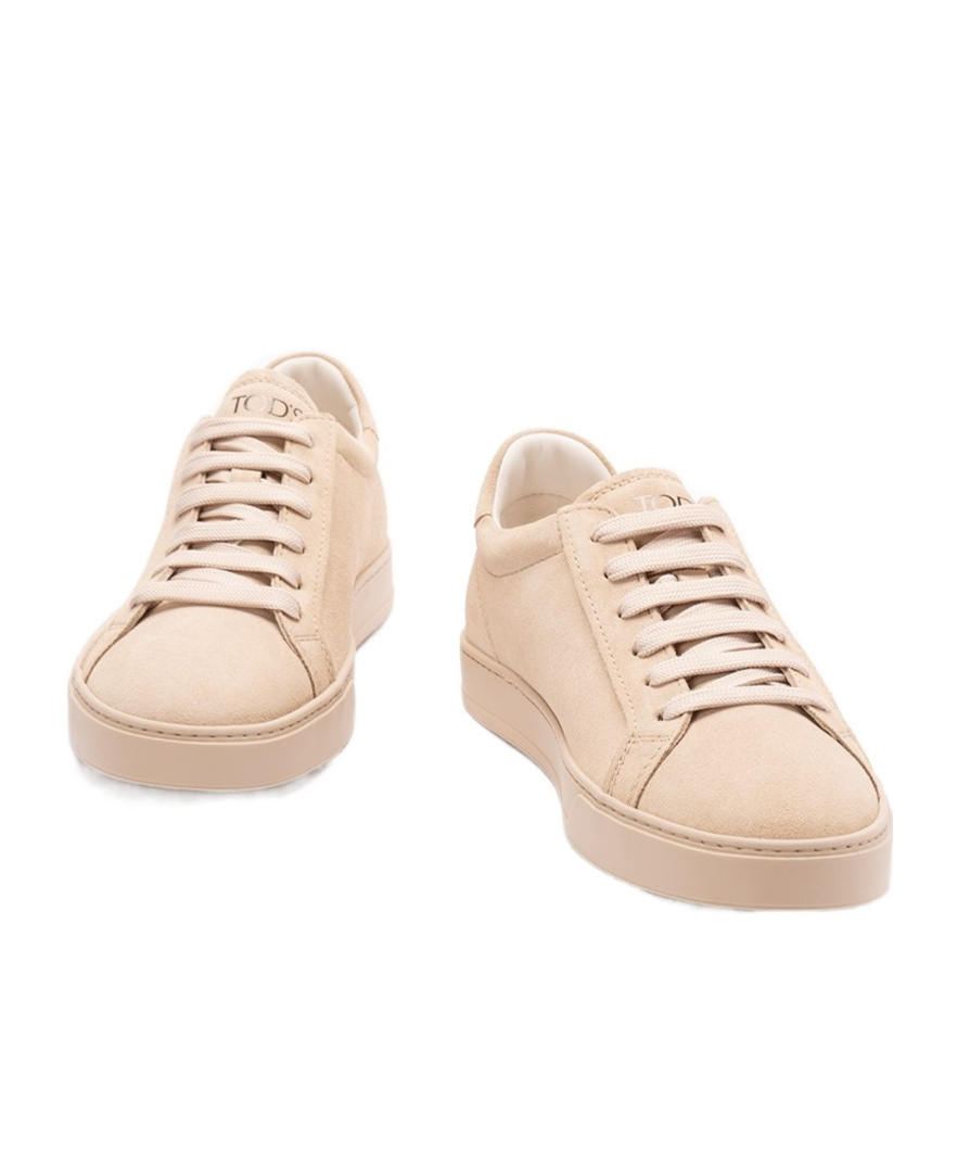 Tod's Men Sneakers In Suede In Multi