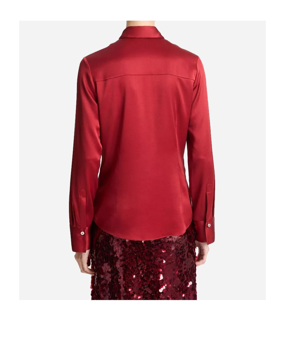 VINCE SATIN SHIRT