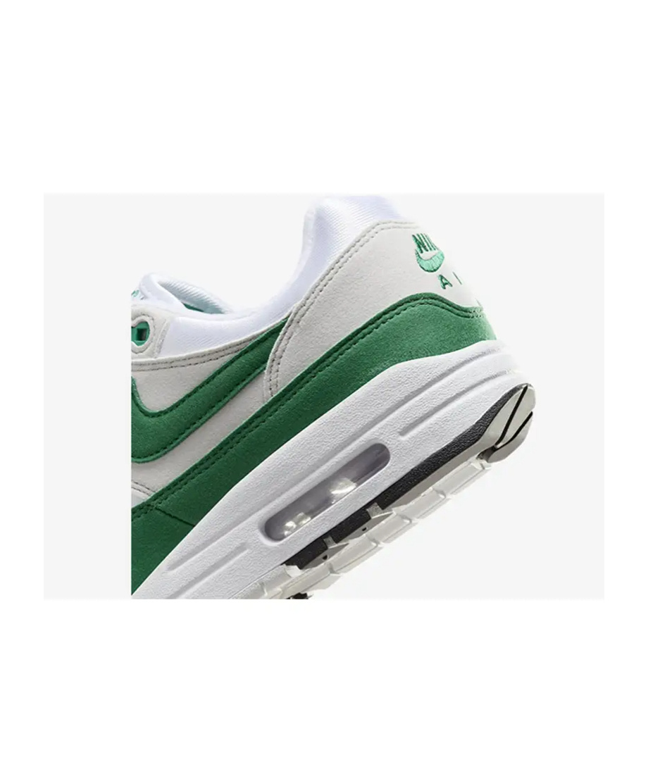 Nike Air Max 1 Sneakers In Green-gray In White