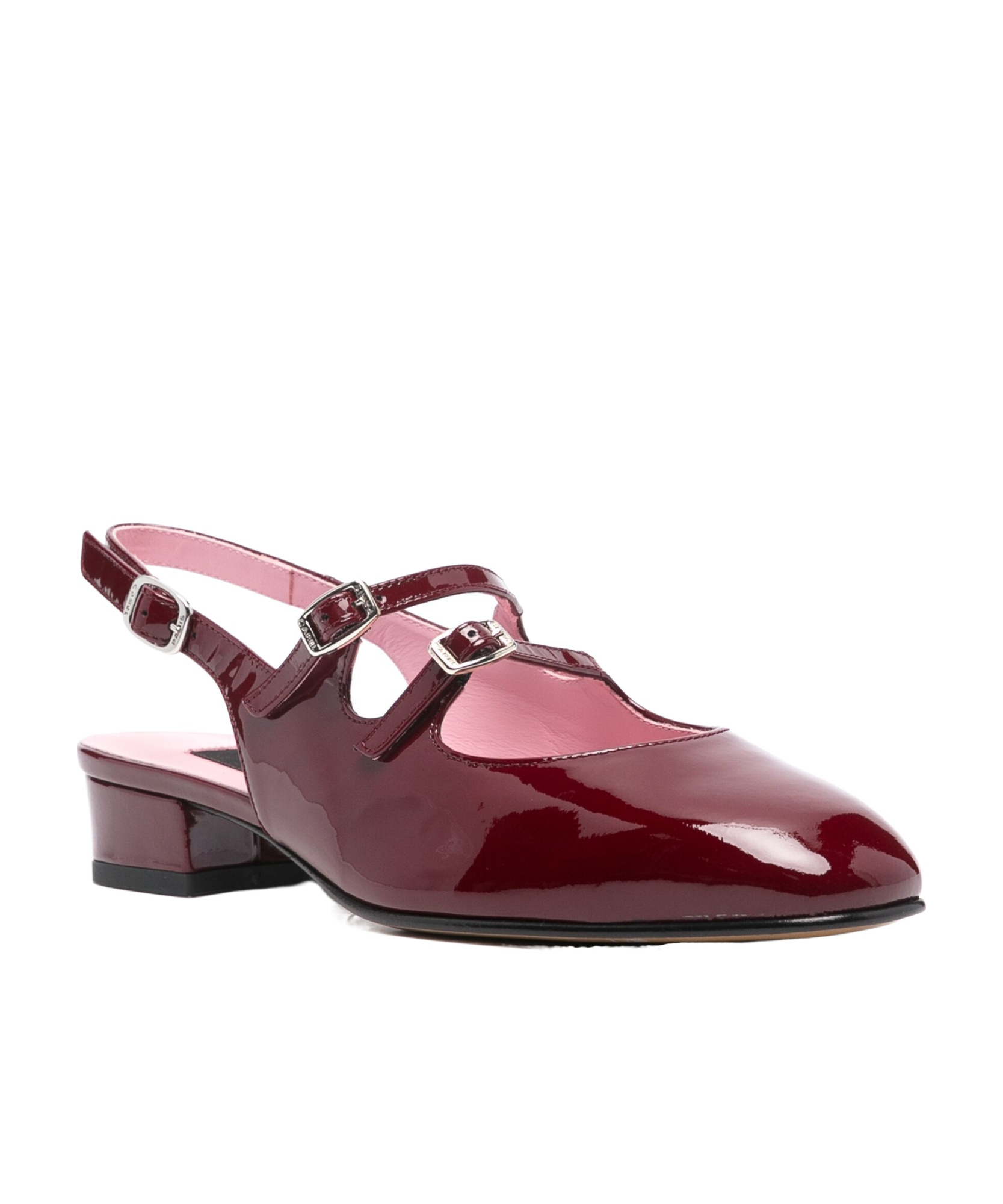 Shop Carel Paris Mary Jane Flat Sandals In Multicolor