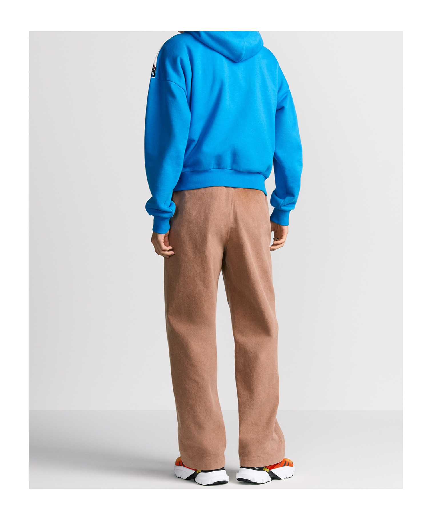 Dior Cd Diamond Hooded Sweater In Blue