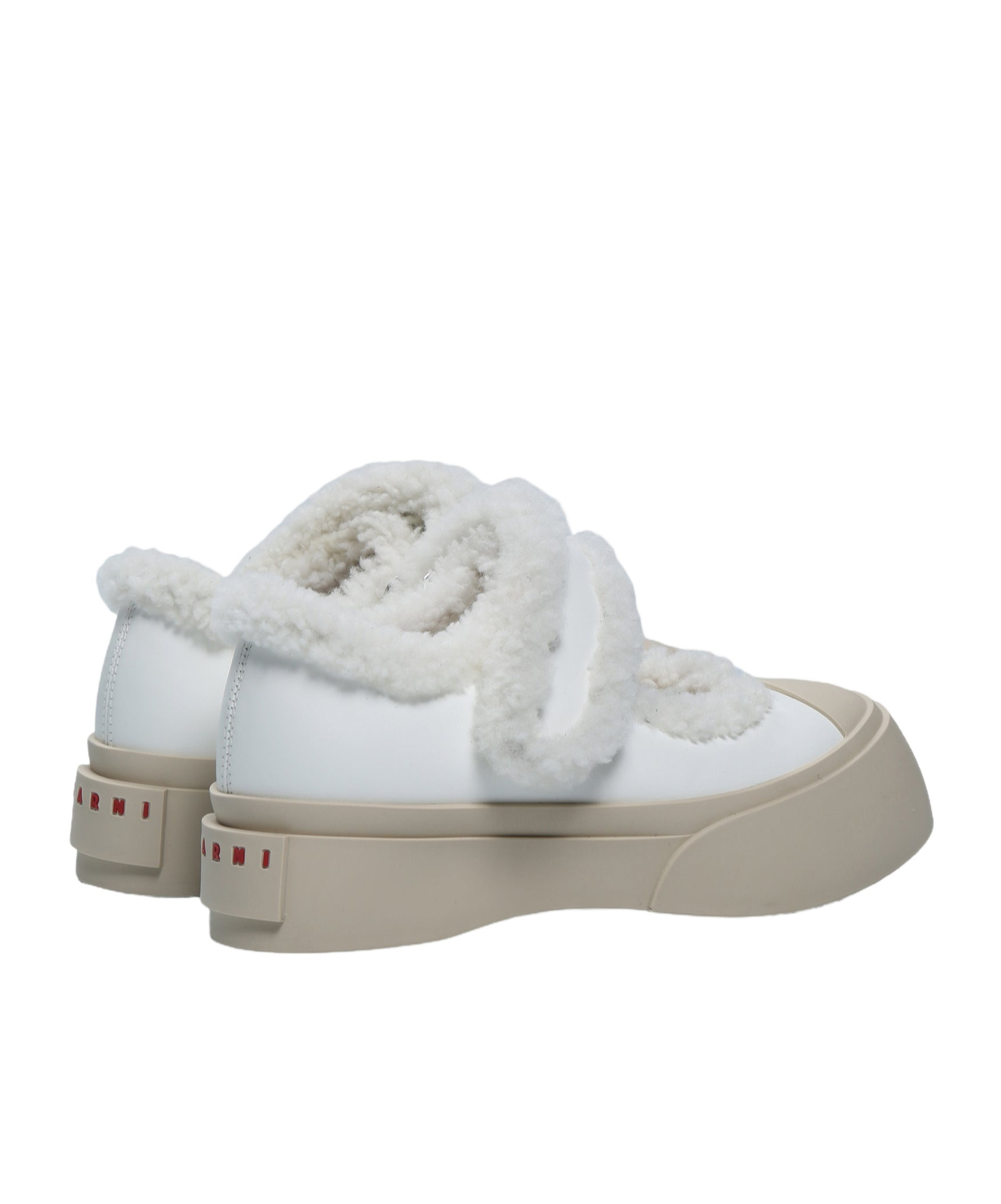 Marni Mary Jane Trainers In Gray