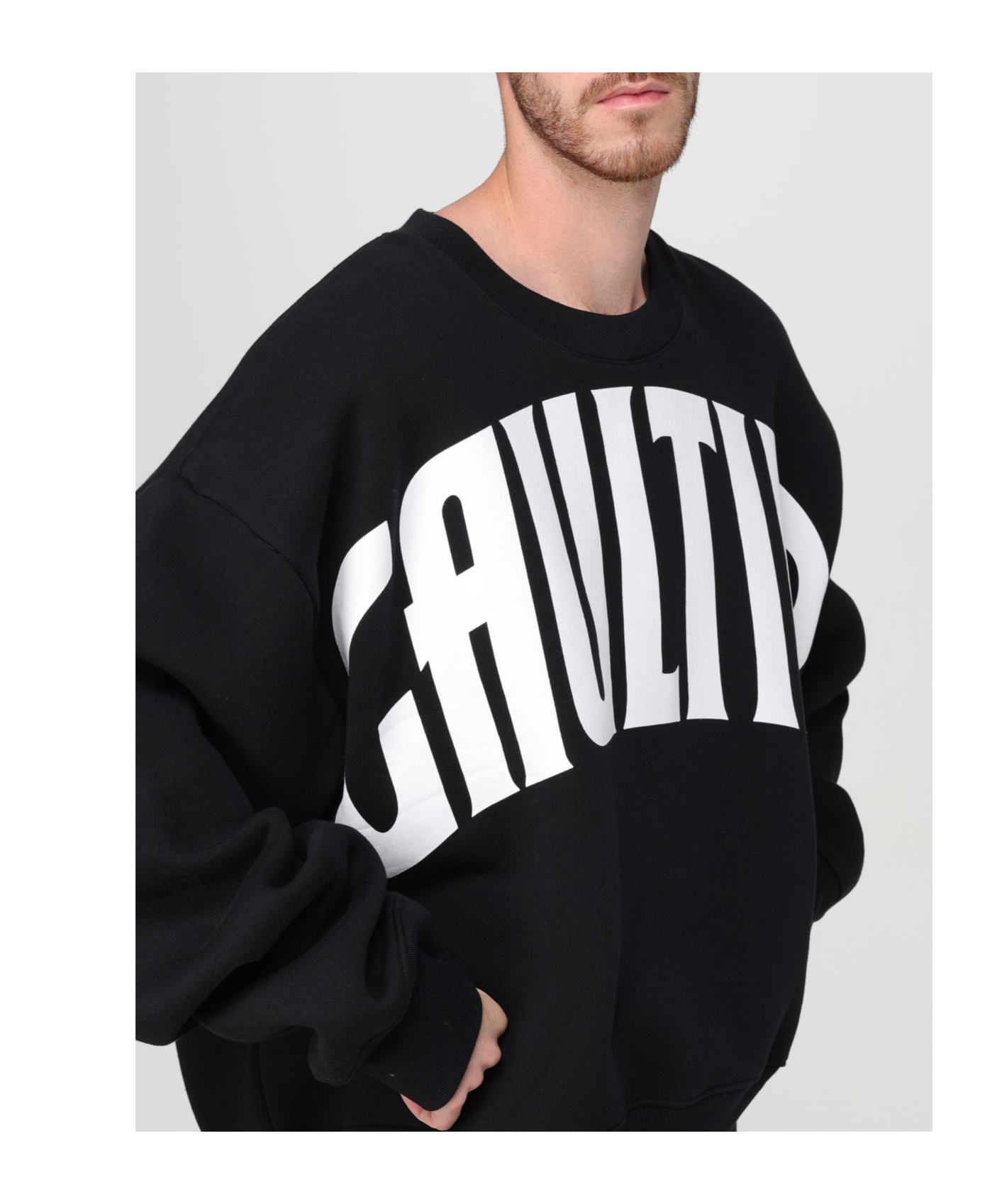 Jean Paul Gaultier Sweatshirt Men Color Black In Black