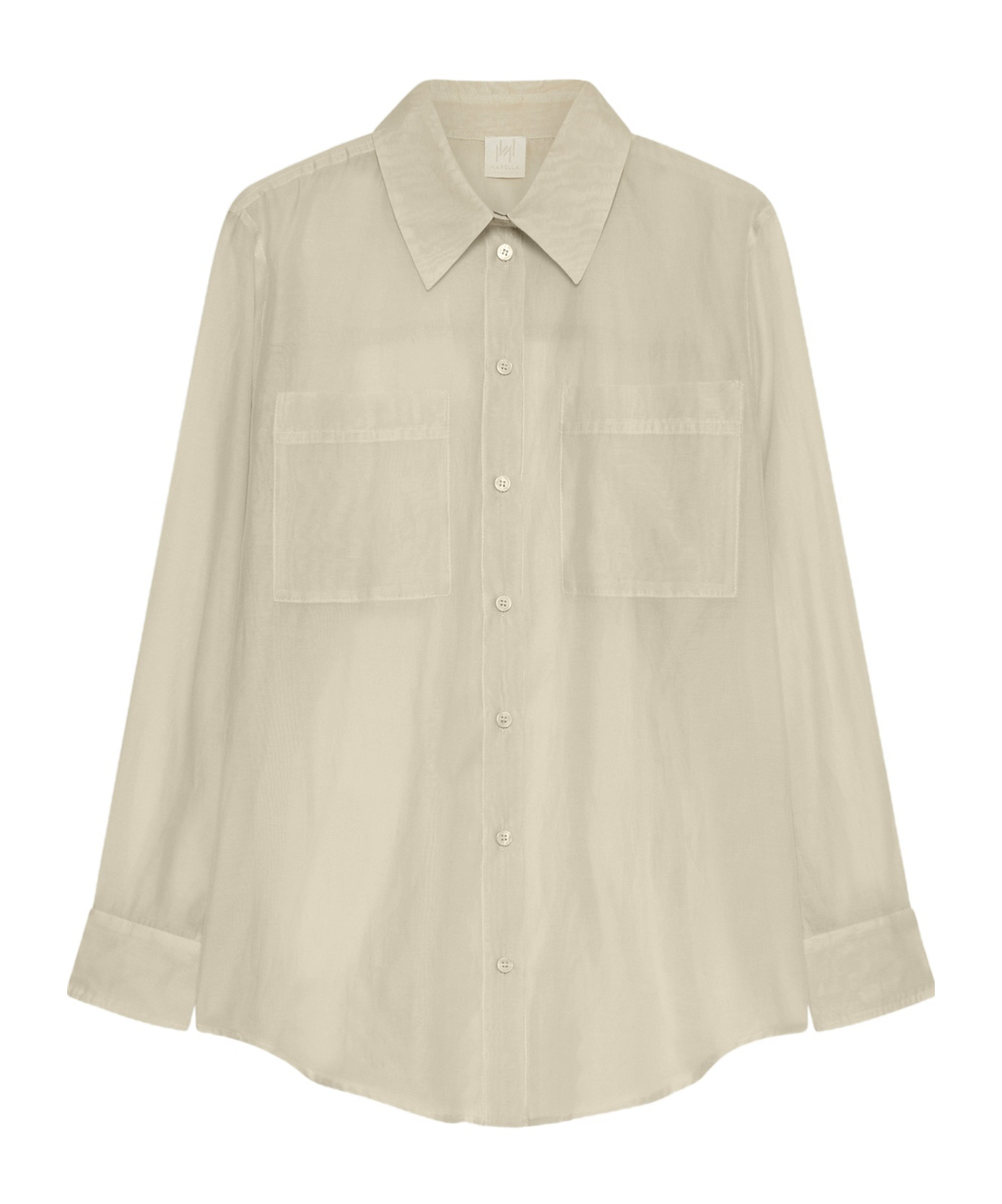 Marella Lapel Long Sleeve Shirt