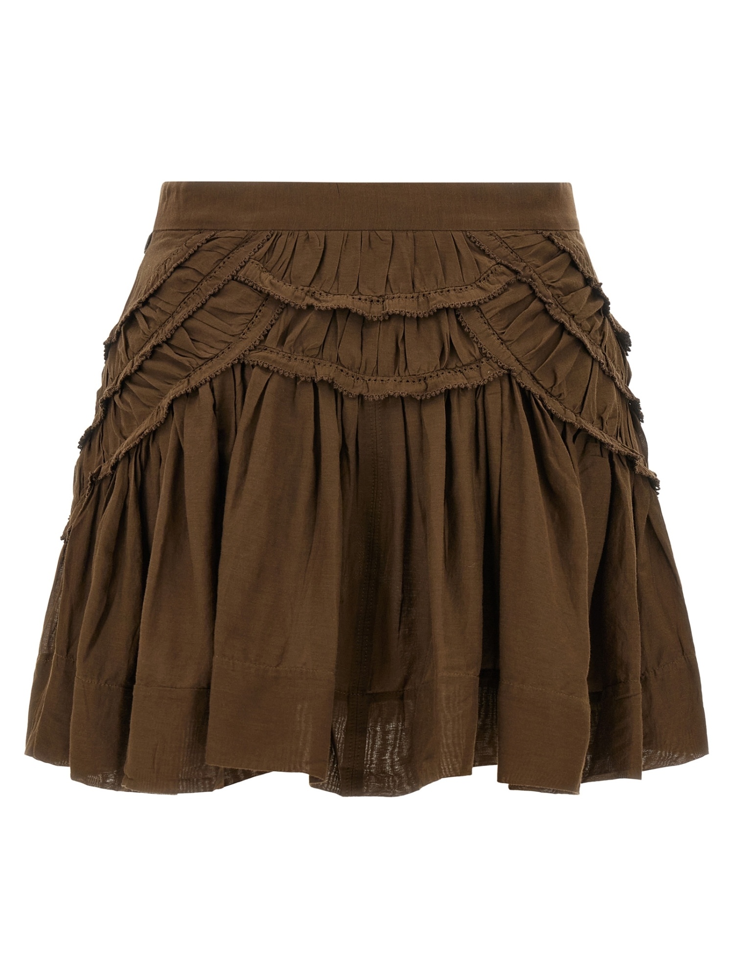 Isabel Marant Étoile 'ceola' Skirt In Brown