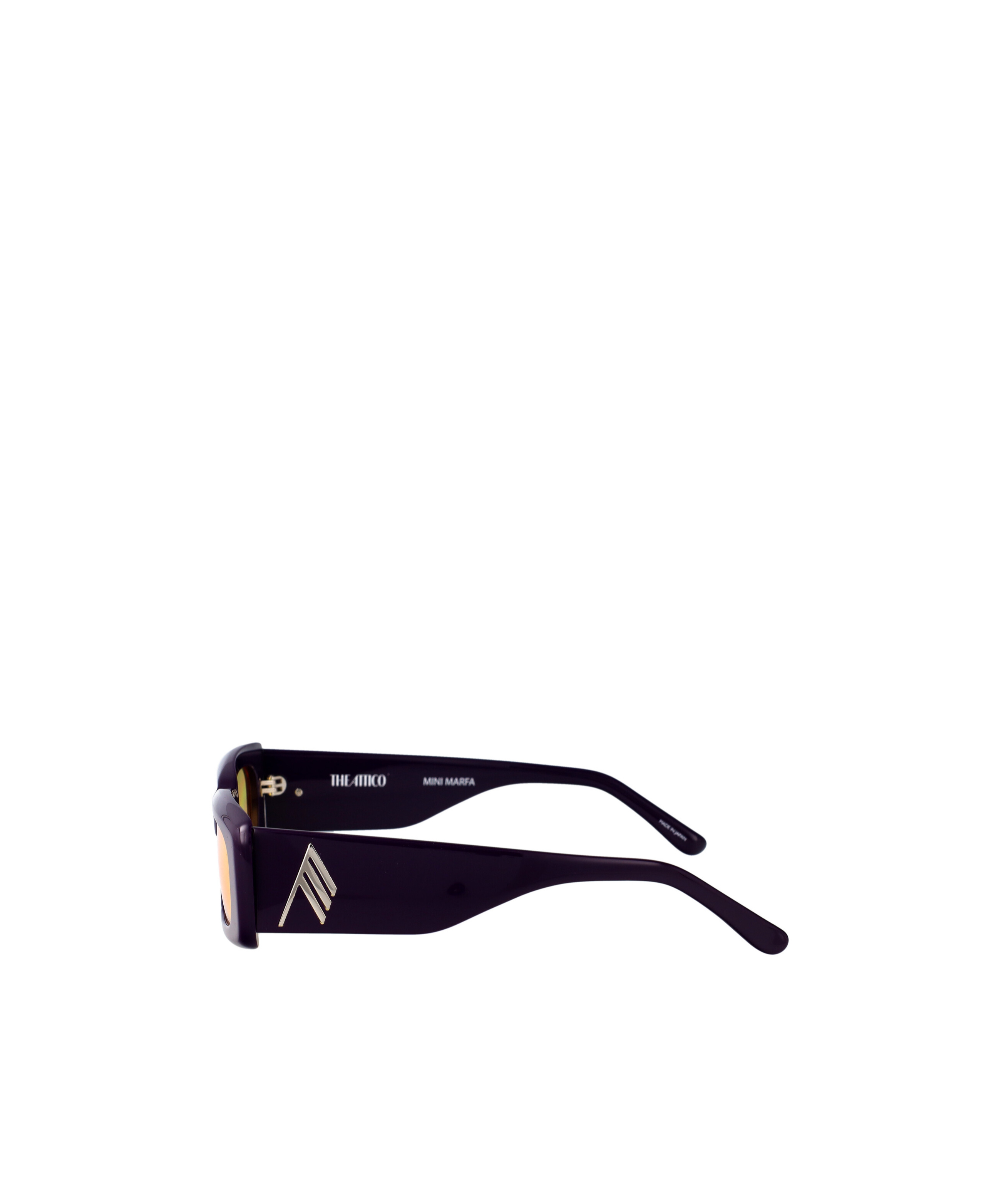 Attico Mini Marfa Sunglasses In Black