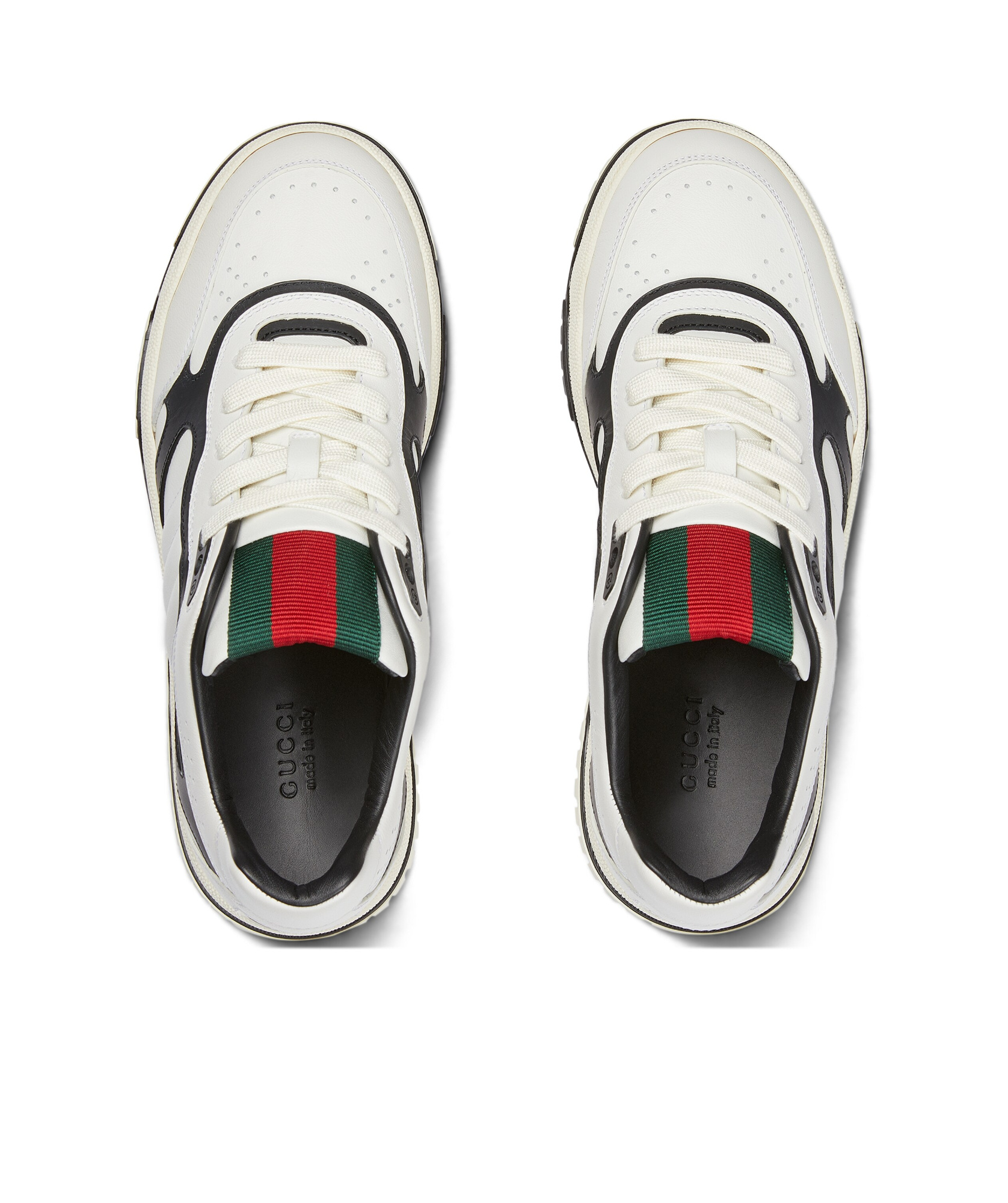 Shop Gucci Women's  Re-web Sneaker In White
