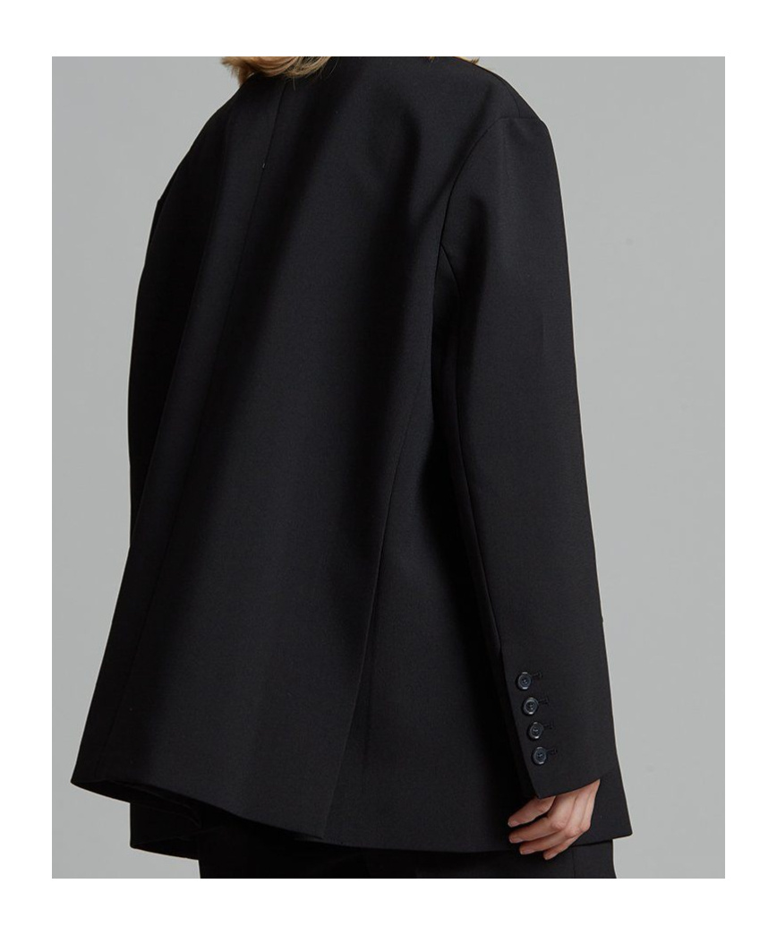 THE FRANKIE SHOP BEA BLAZER - BLACK