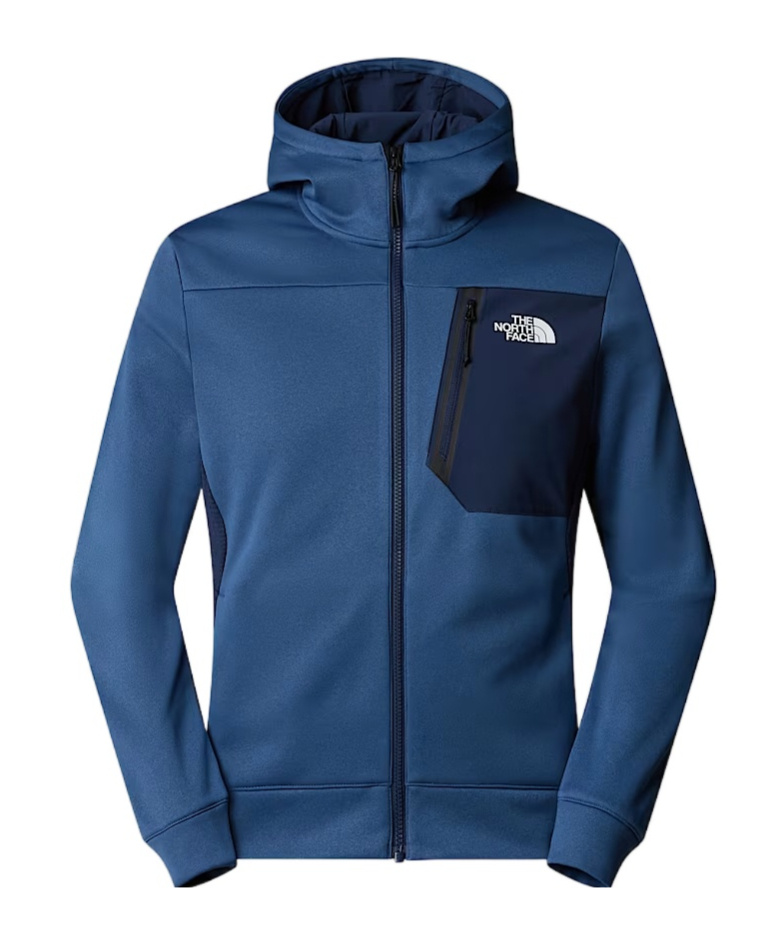 The North Face Mountain Athletics Full Zip Fleece In Blue