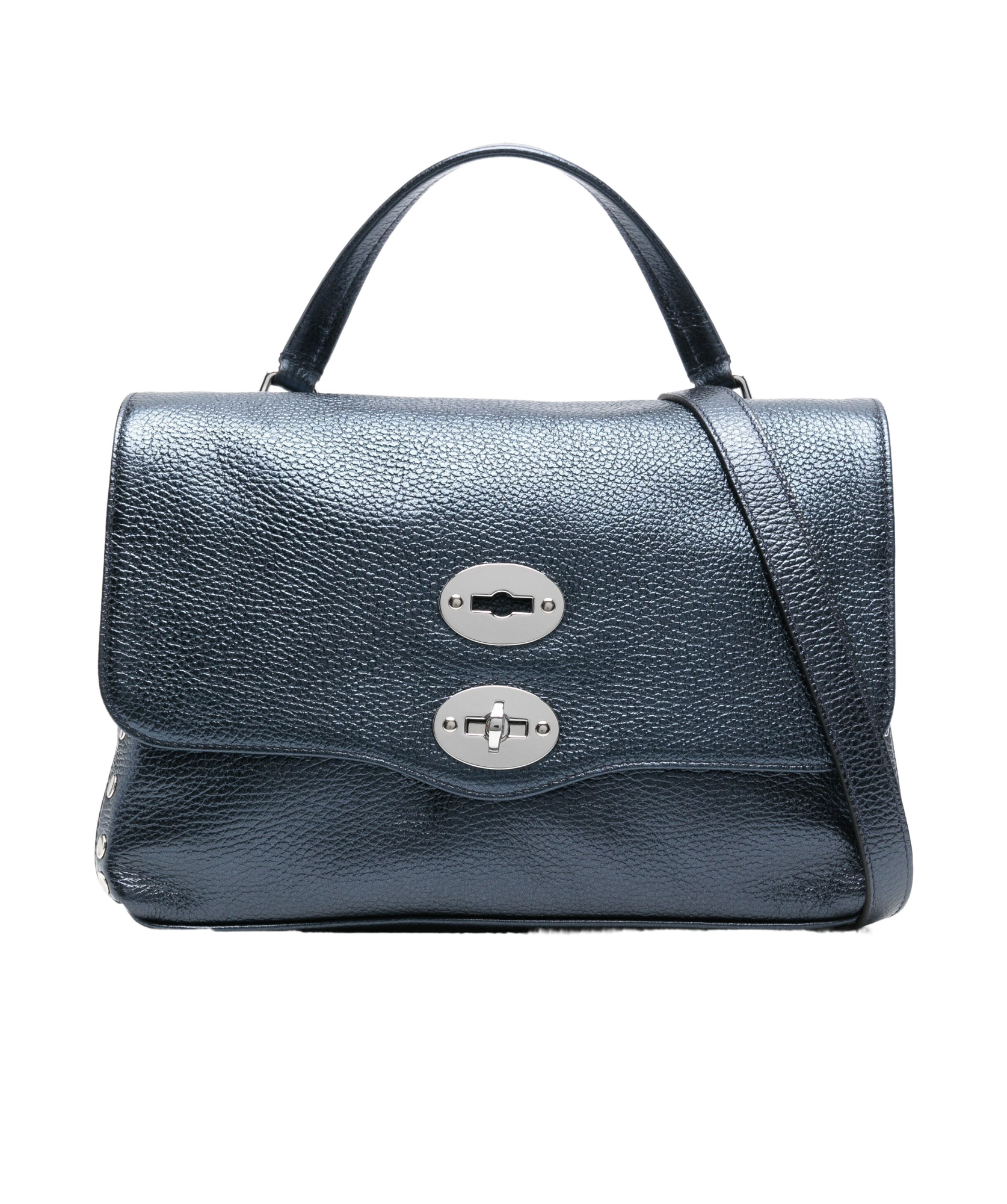 Zanellato Flip Shoulder Bag In Black