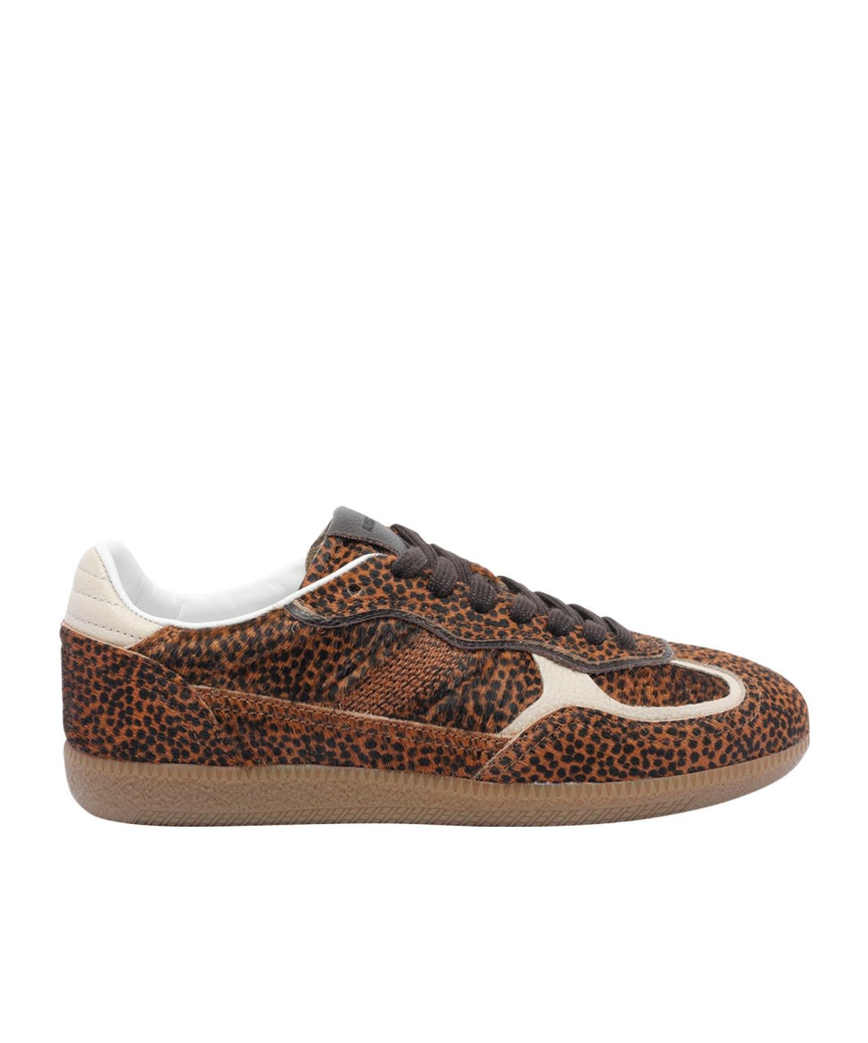 Shop Alohas Rife Soft  Leather Sneakers In Tan