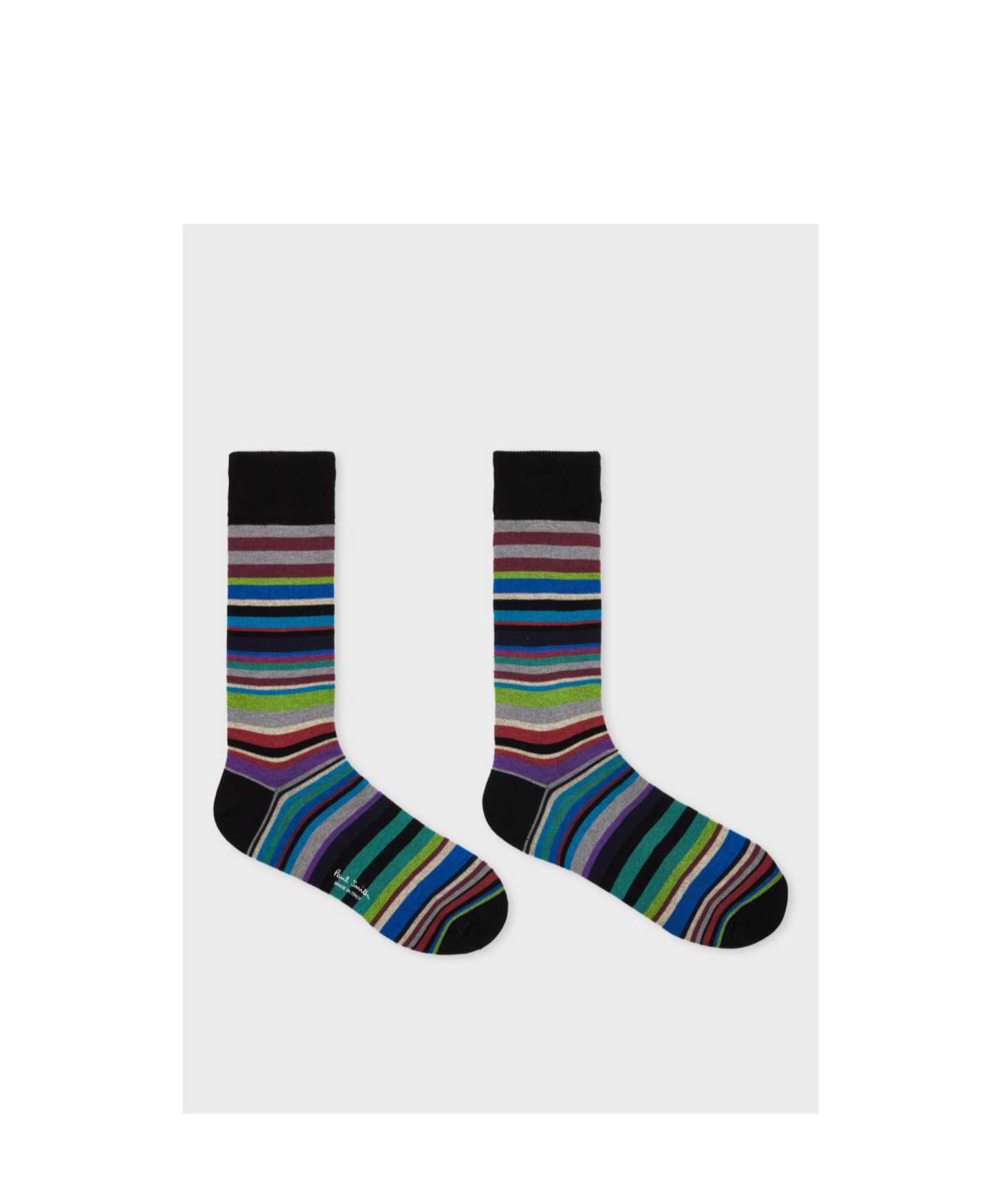 PAUL SMITH THREE-PACK STRIPED SOCKS 