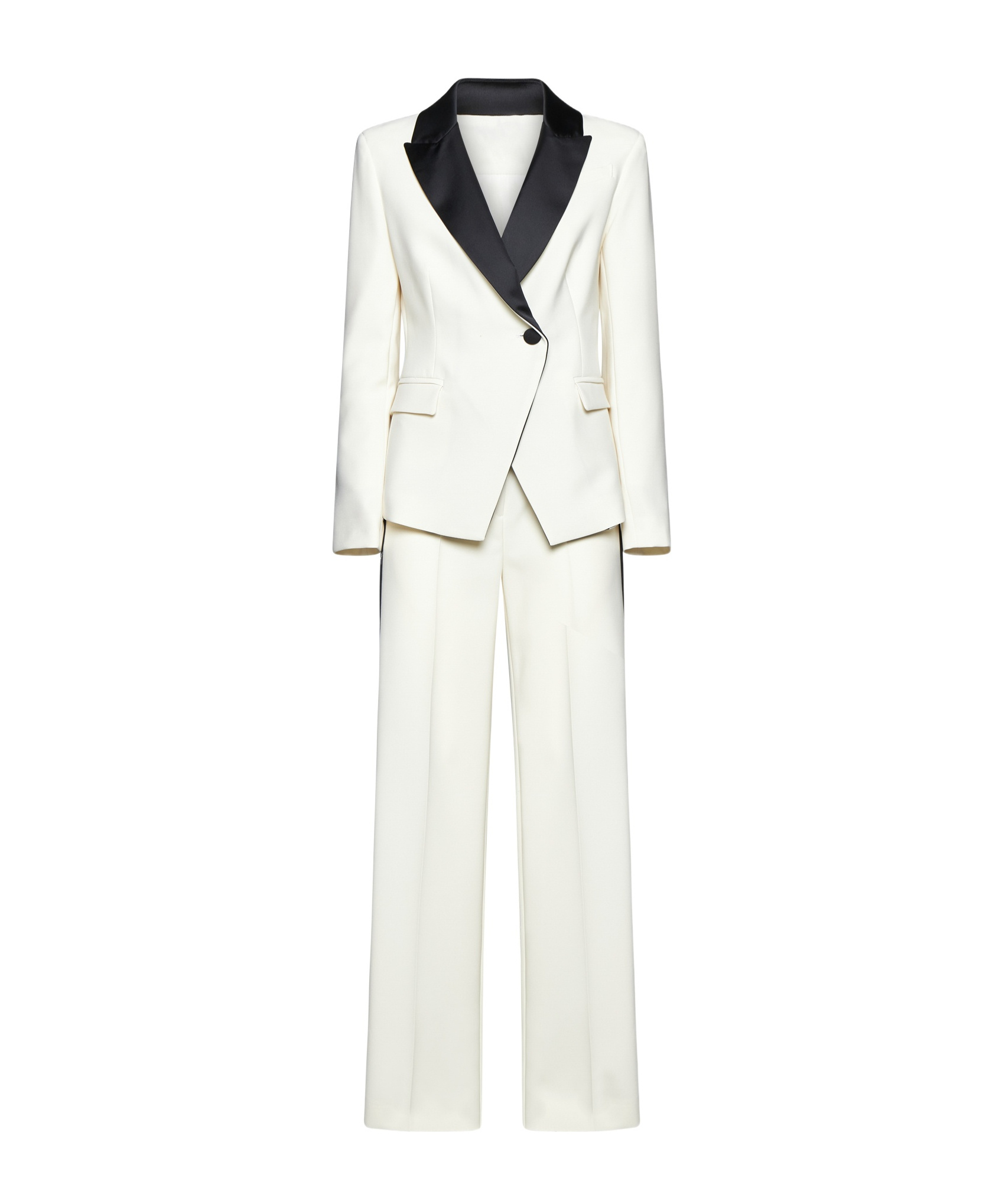 Kaos Single-breasted Suit In White