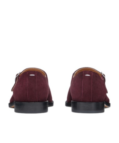 Maison Margiela Tabi Pumps In Burgundy