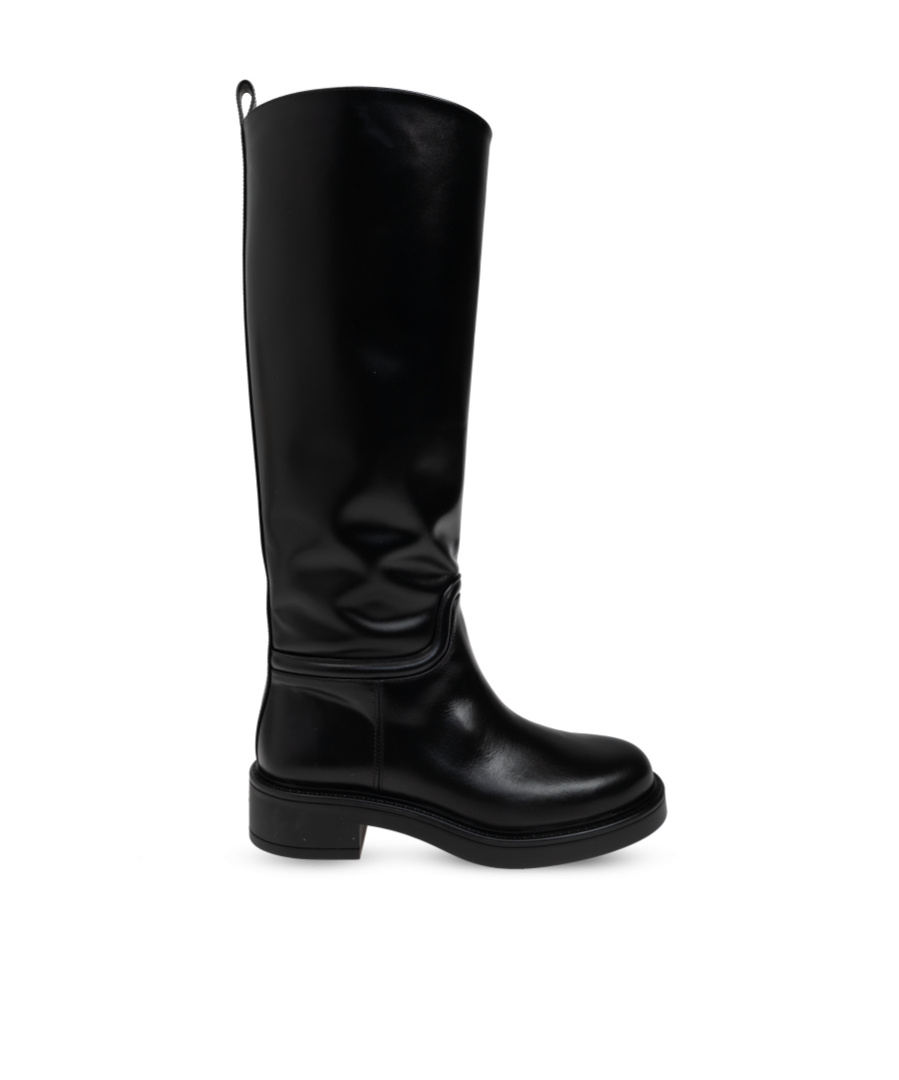 Stuart Weitzman Celia Riding Boot Knee-high In Black
