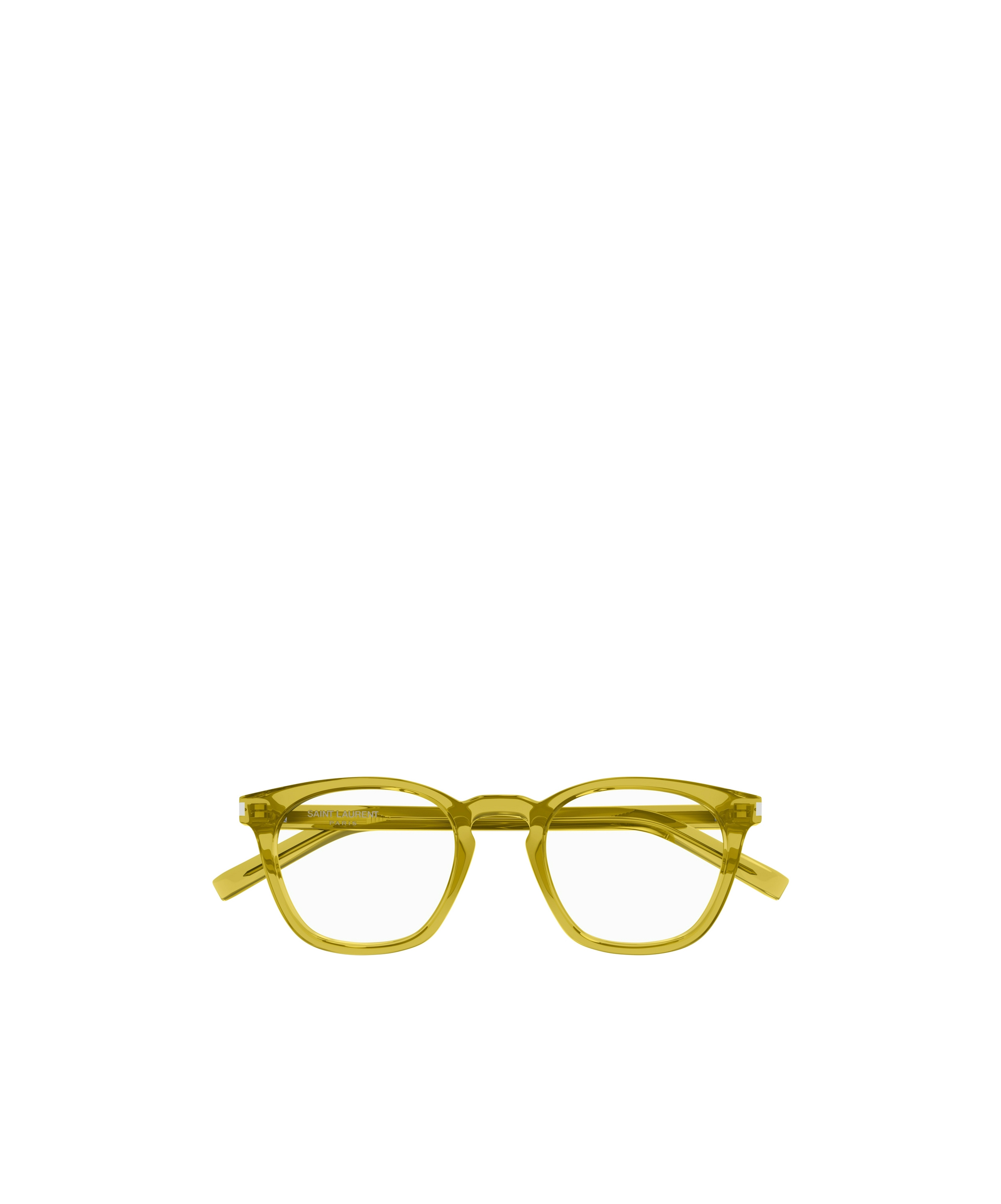 Saint Laurent Full-frame Flat Mirror In Yellow