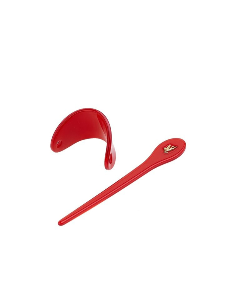 Etro Logo Hair Accessories In Red