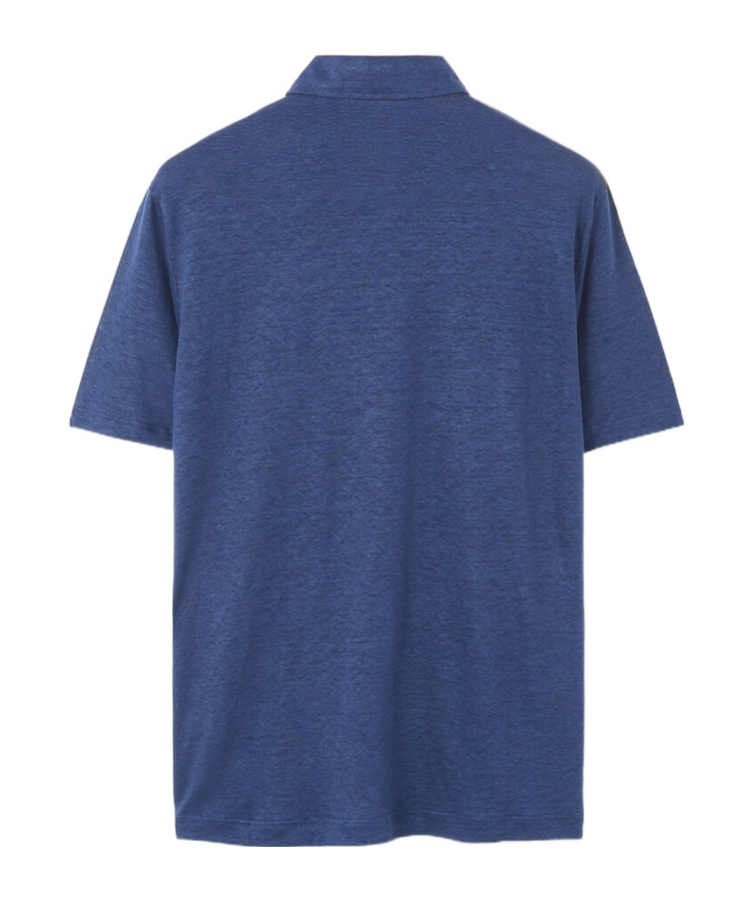 Loro Piana Short-sleeved Polo Shirt In Blue