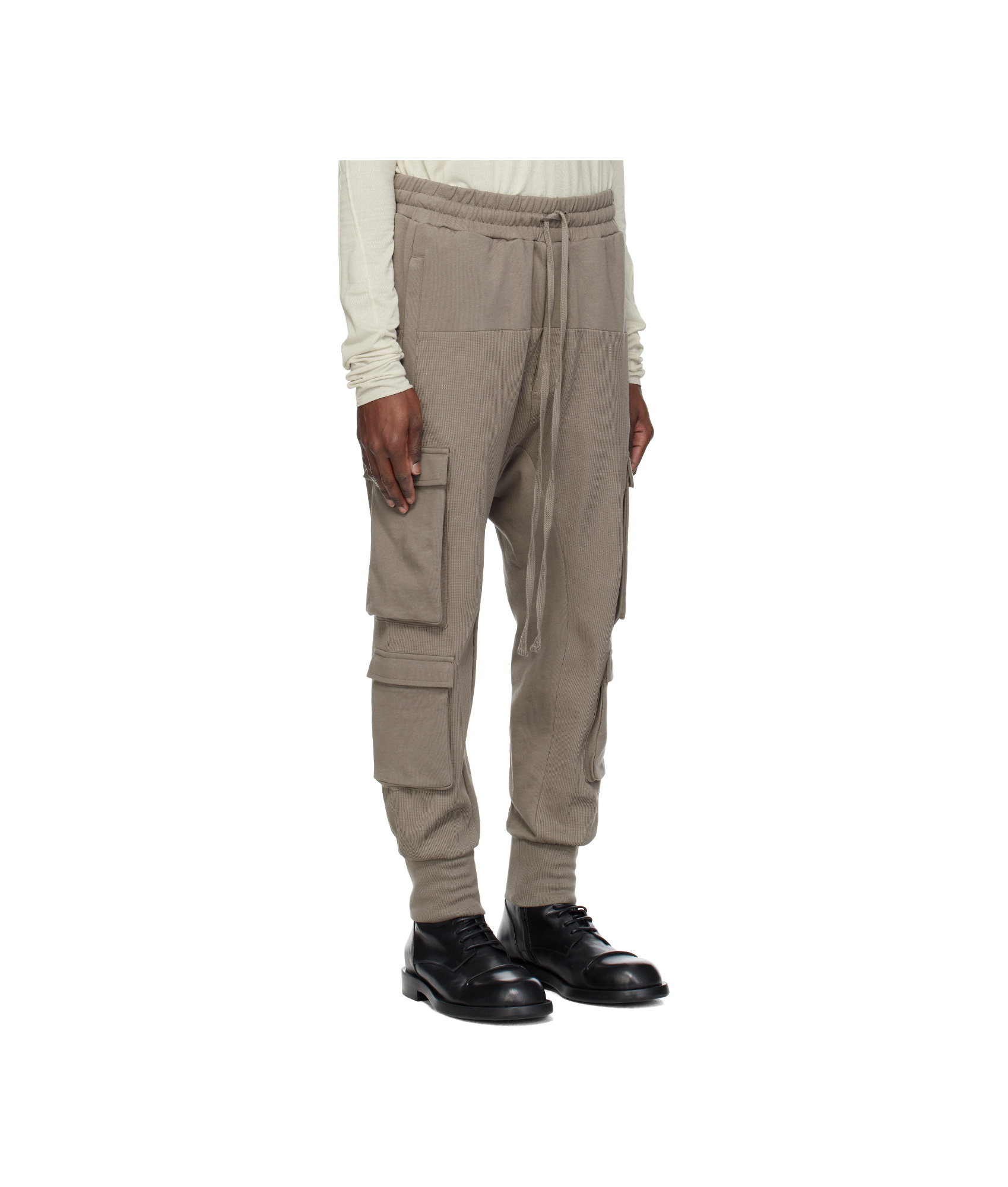 Thom Krom Gray M St 498 Cargo Pants In Brown