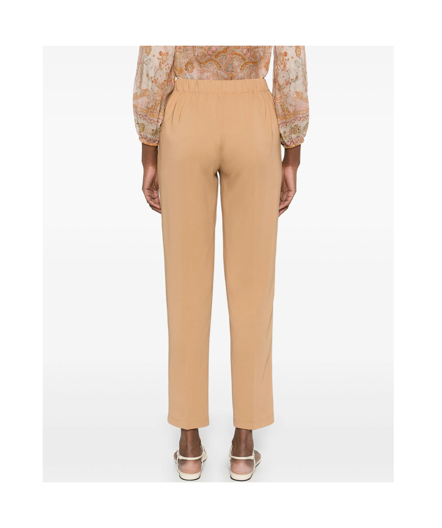 Shop Forte Forte Elastic Waist Casual Pants
