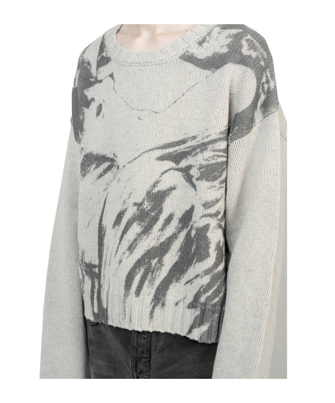 Enfants Riches Deprimes Past In Vain Sweater In White
