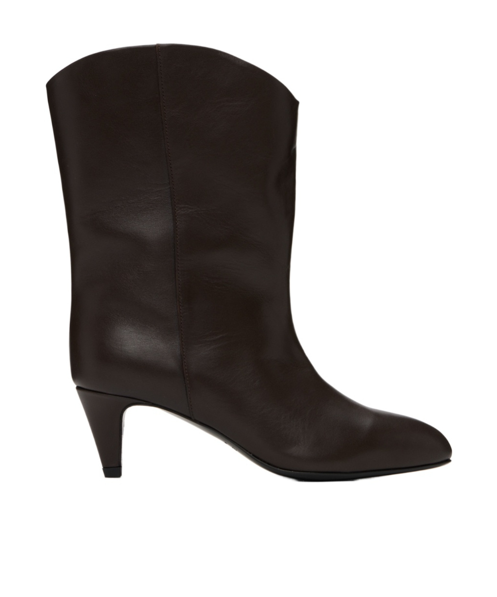 By Far Osage Pointed Short Boots In Black
