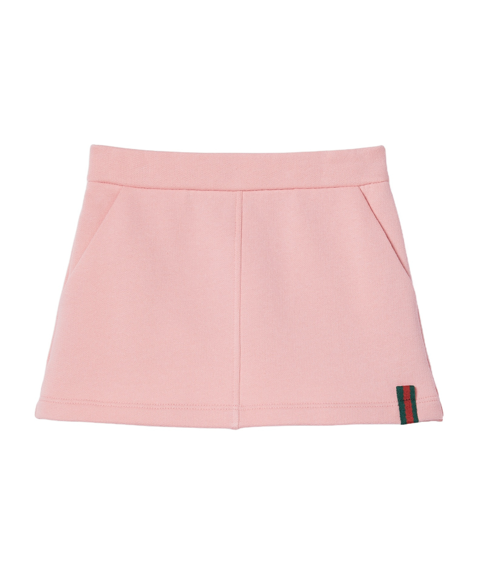 Gucci Cotton Skirt With Web In Pink