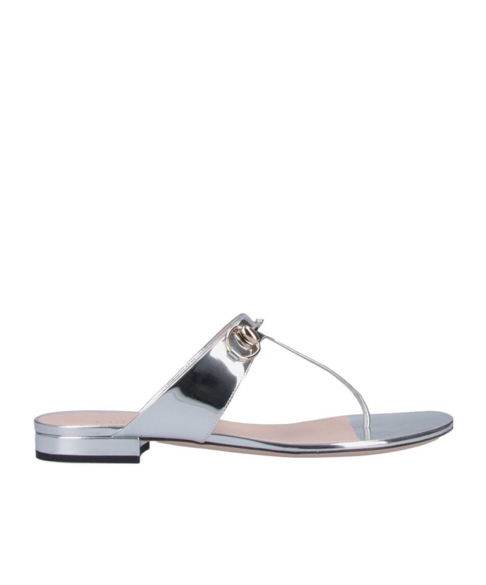 Gucci Sandals With Clamp In White