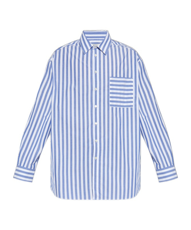 Jw Anderson J. W. Anderson Classic Blue And White Striped Shirt