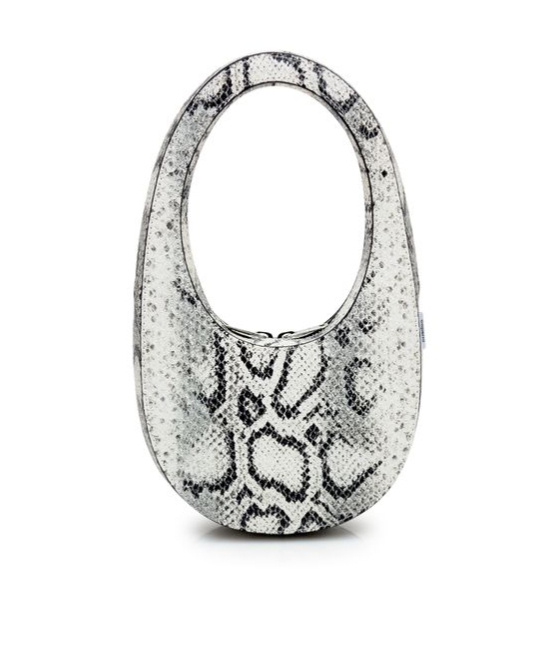 Coperni All-over Printed Crossbody Bag In Gray