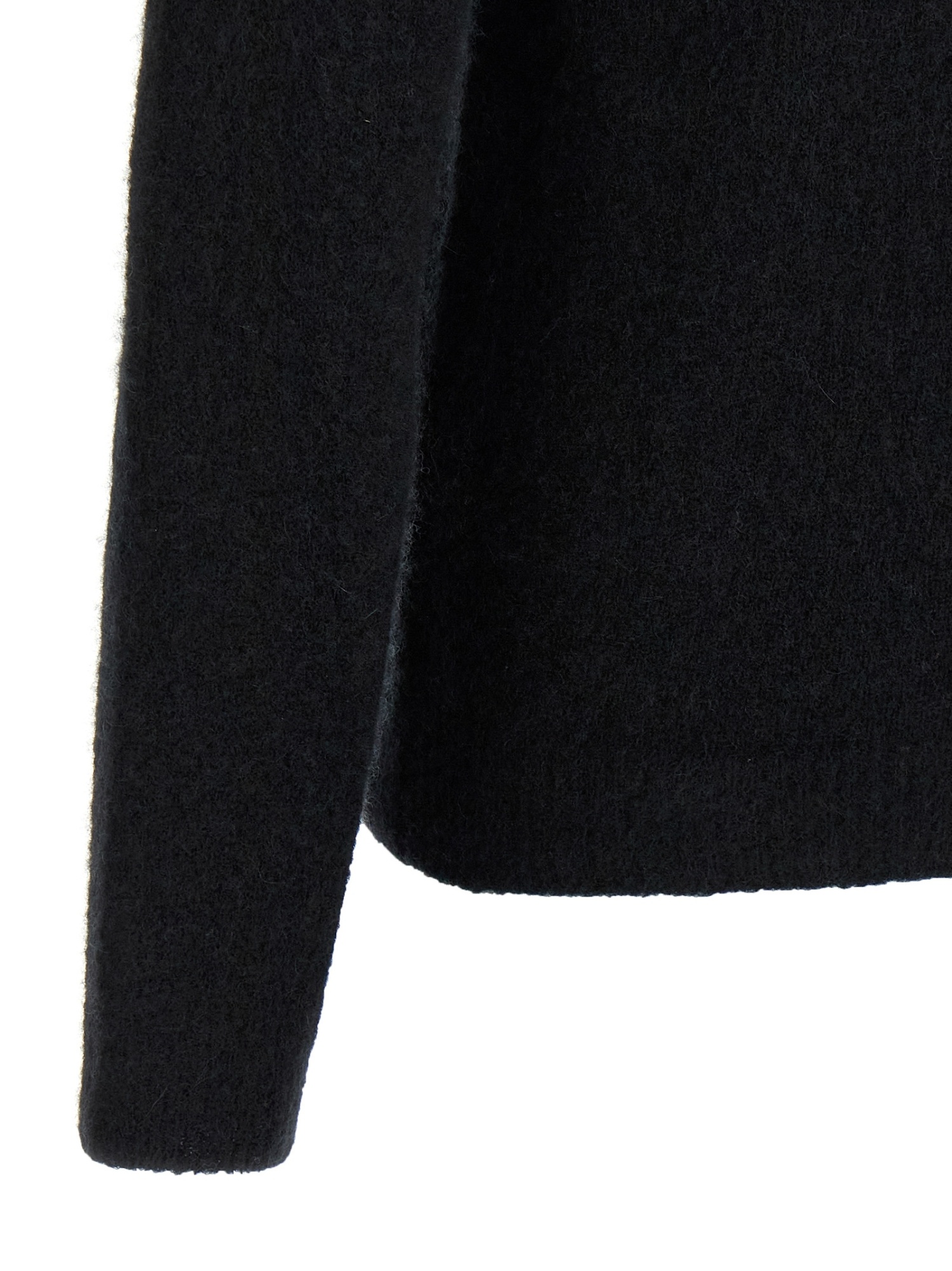 Roberto Collina Cashmere Sweater In Black