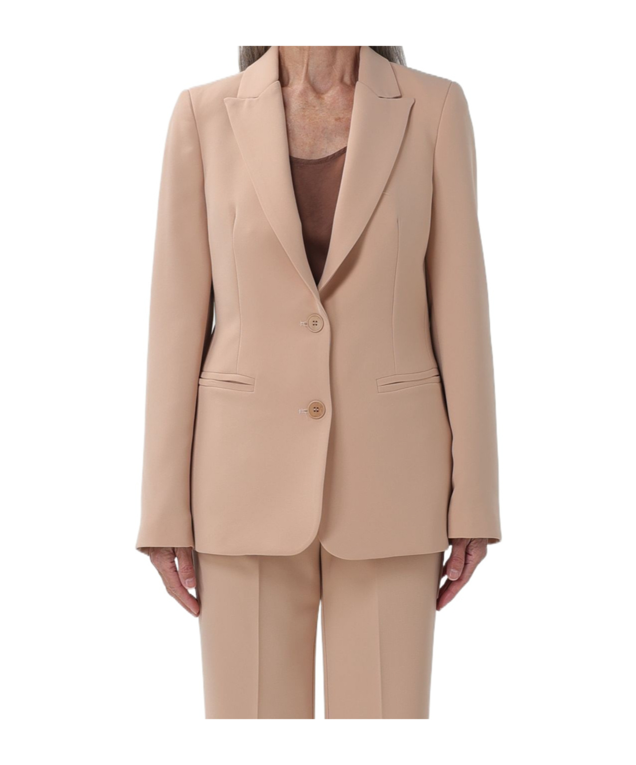 Kaos Single-breasted Blazer In Pink