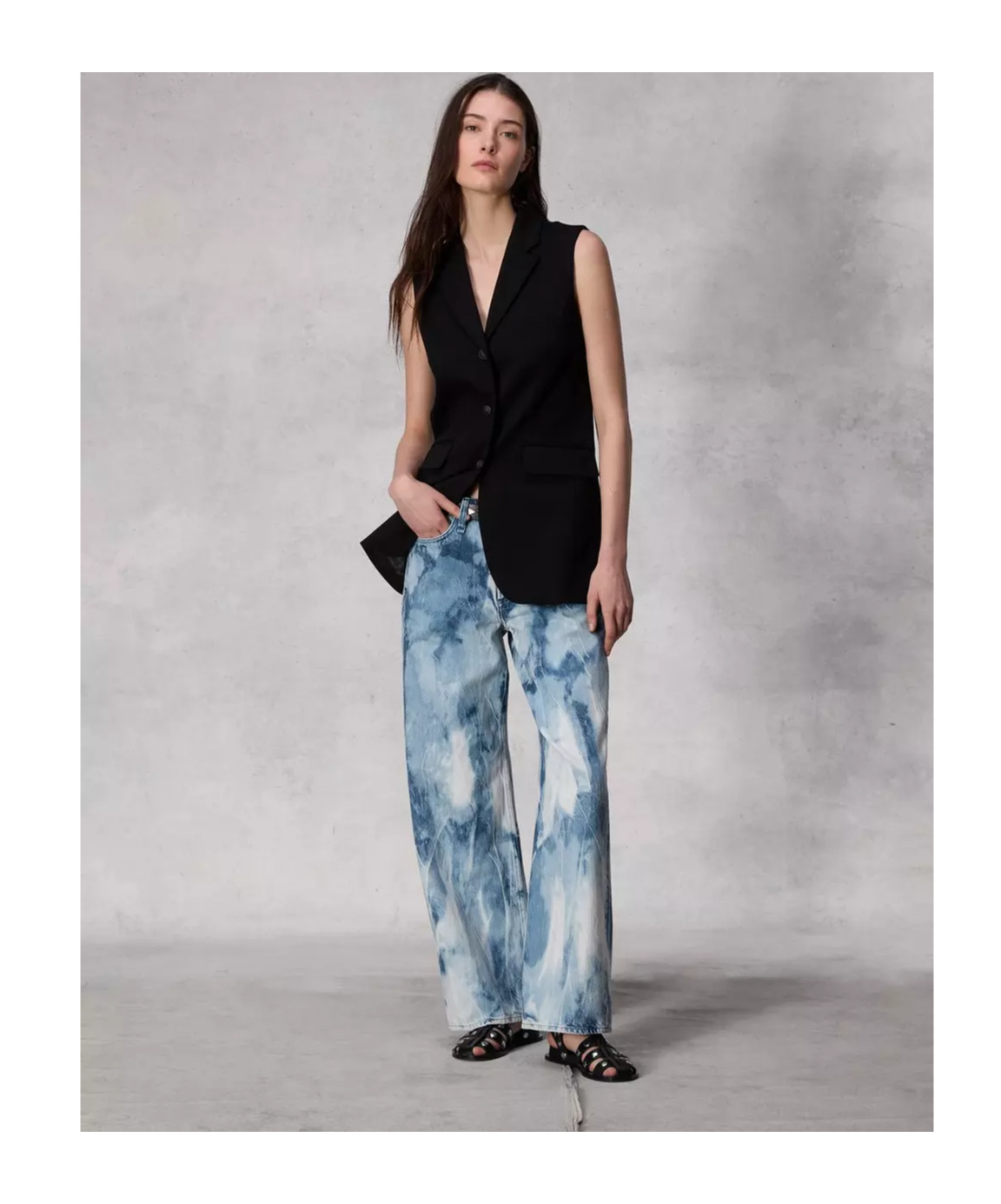 Rag & Bone Belt-loop Jeans In Blue