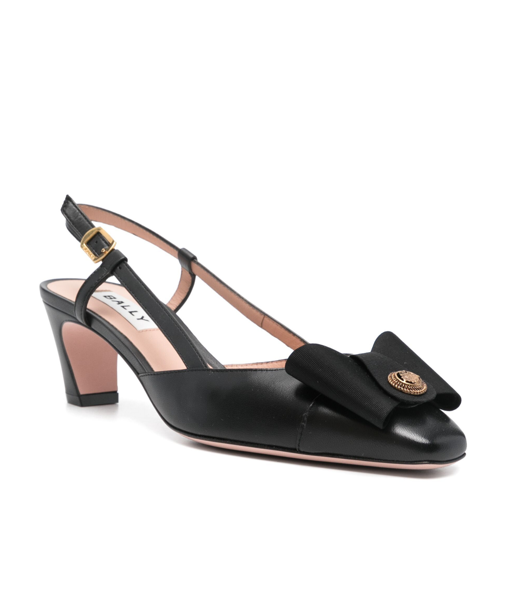 Bally 55mm Bow-detail Pumps In Black