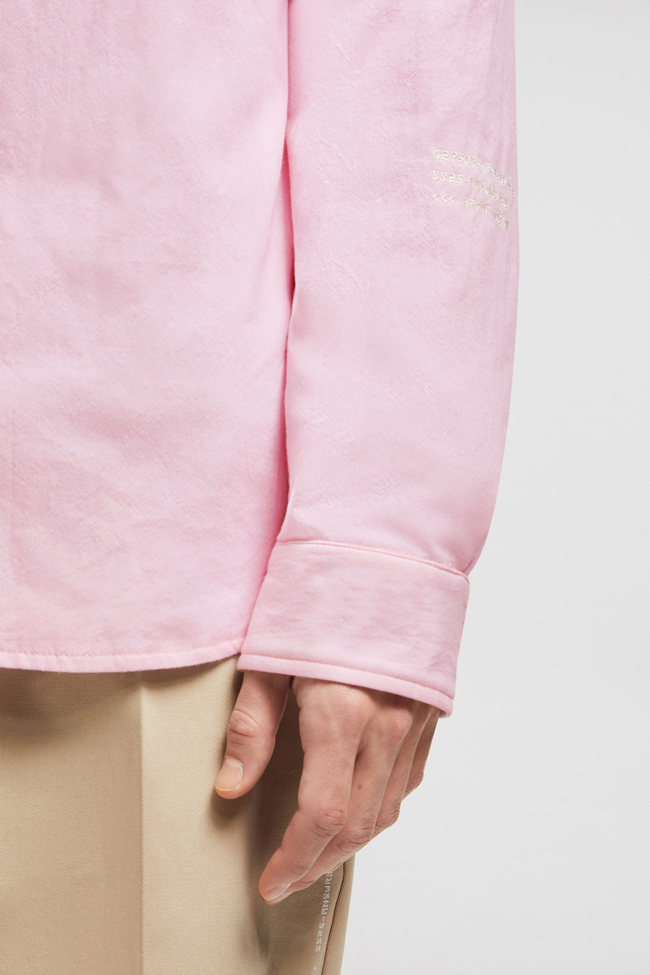 Moncler Surchemise Matelassée X Frgmt In Light Pink