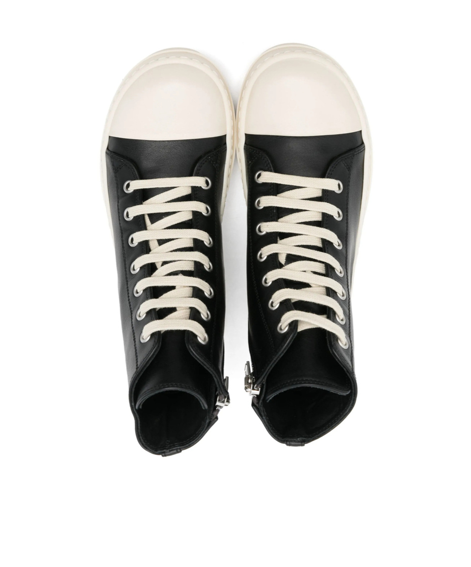 RICK OWENS LACE-UP SNEAKERS