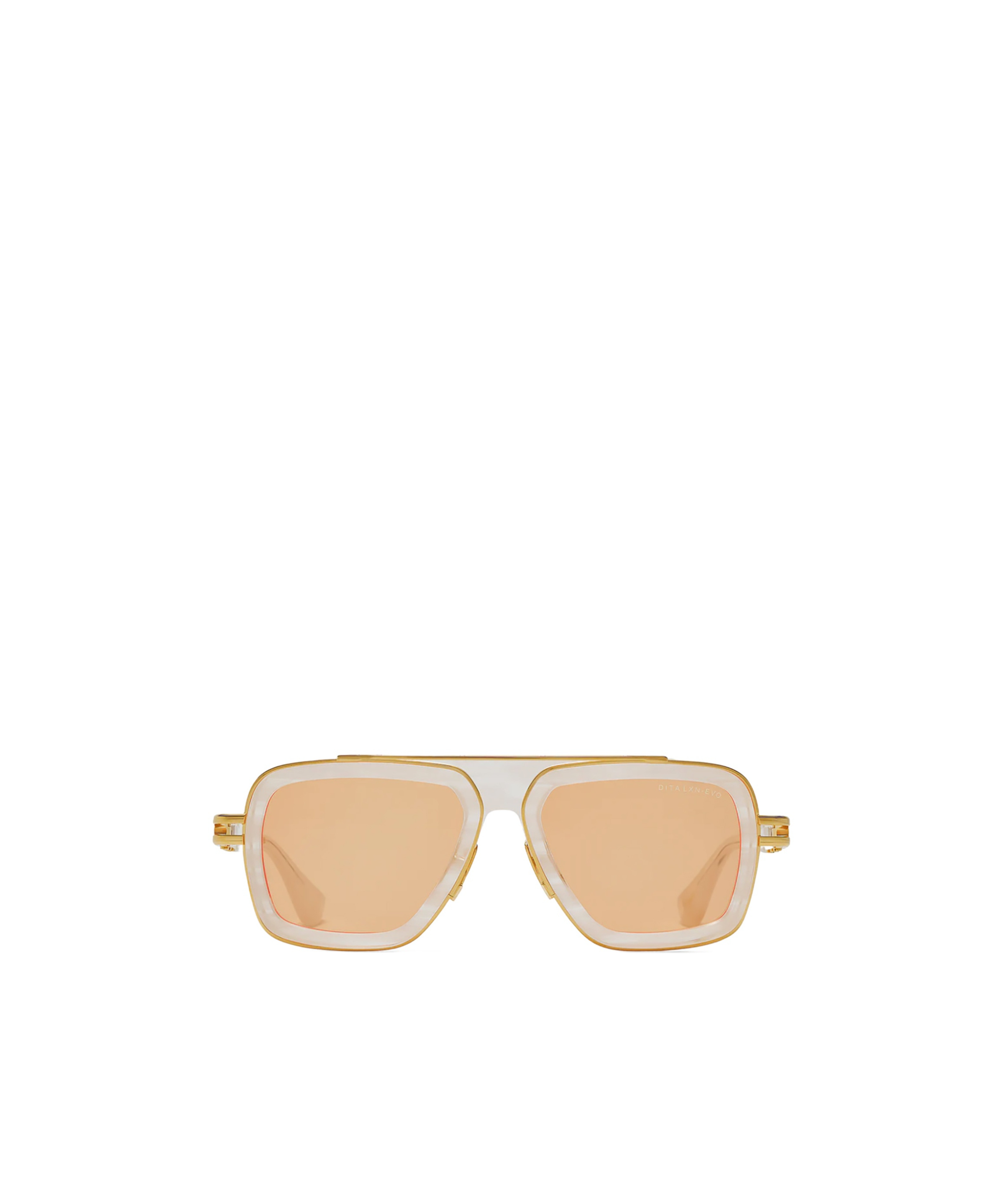 Dita Eyewear Geometric Sunglasses In White