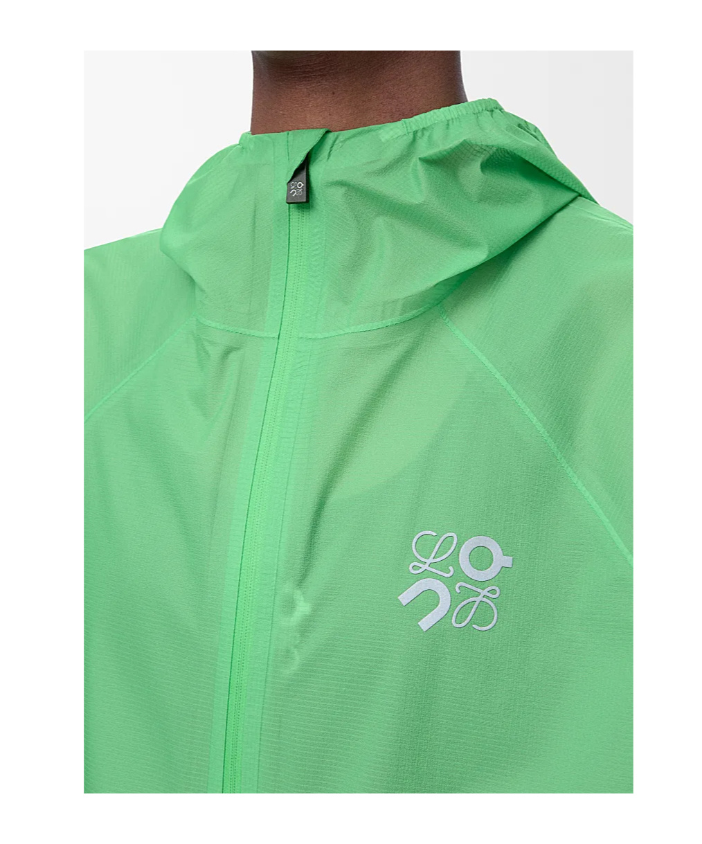 Loewe Ultra Jacket In Technical Shell In Green