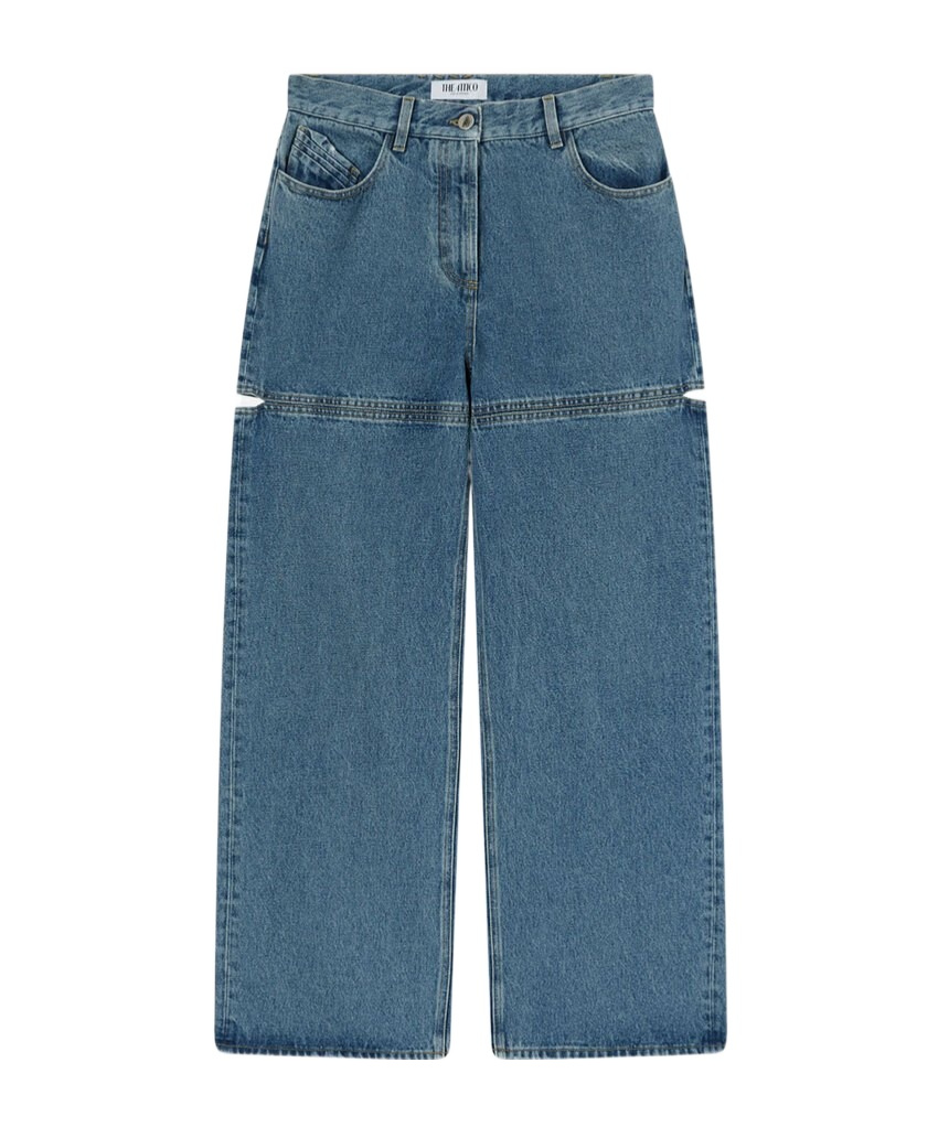 Attico Long Denim Jeans