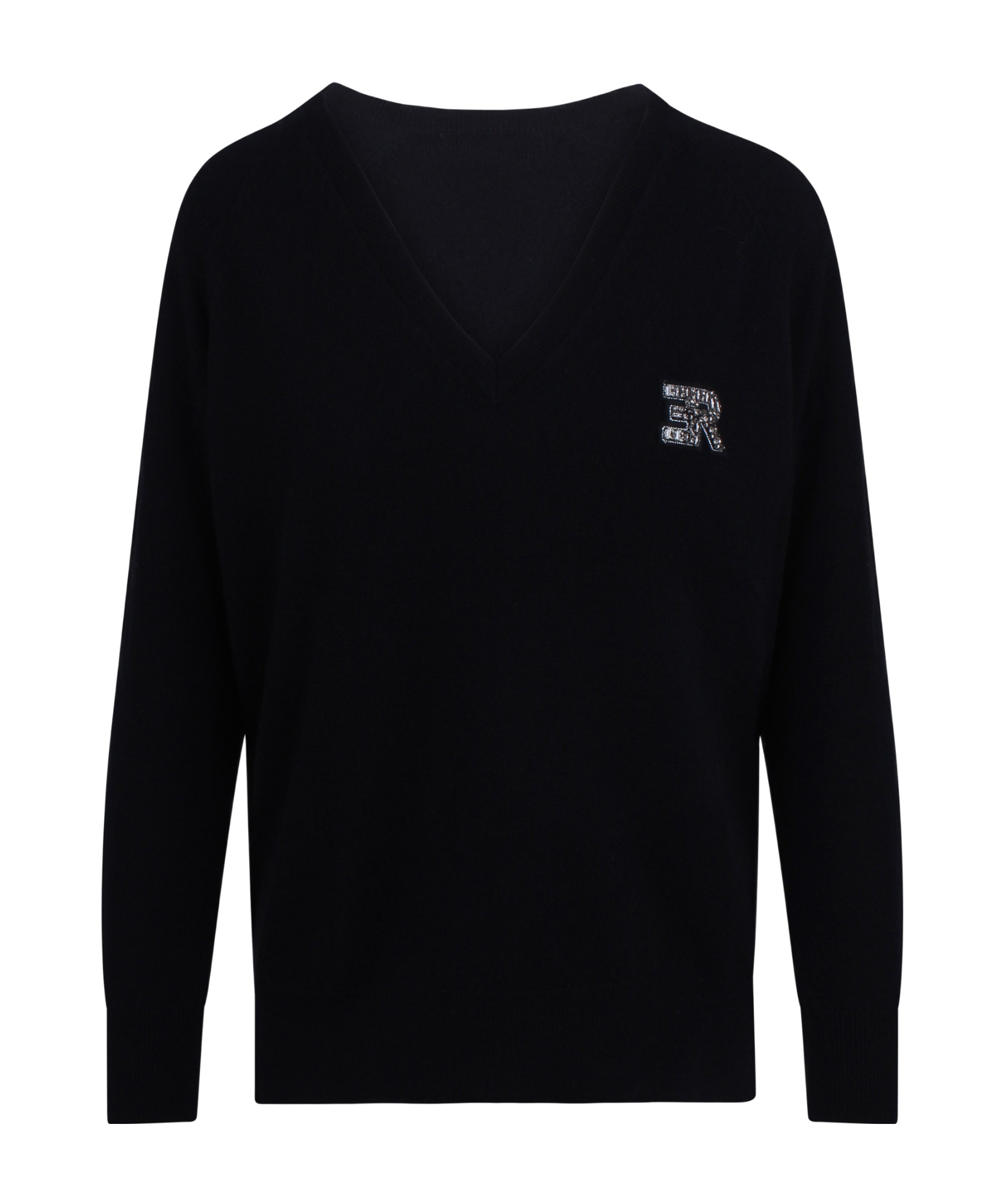 Ermanno Firenze Logo Detail Sweater In Black