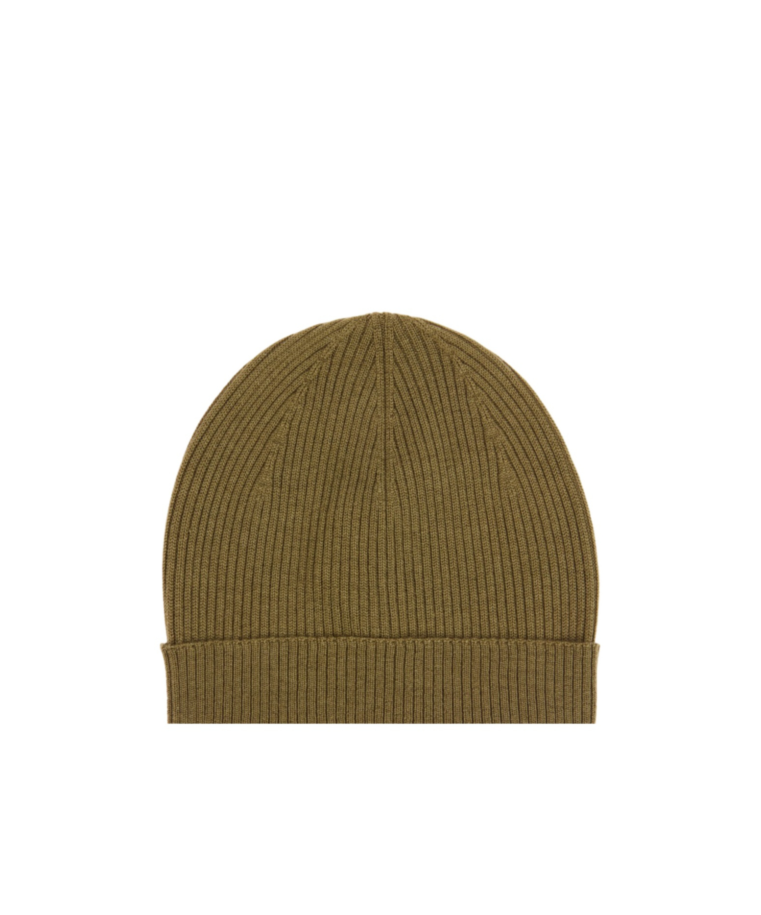 Rick Owens Ribbed-knit Beanie In Green