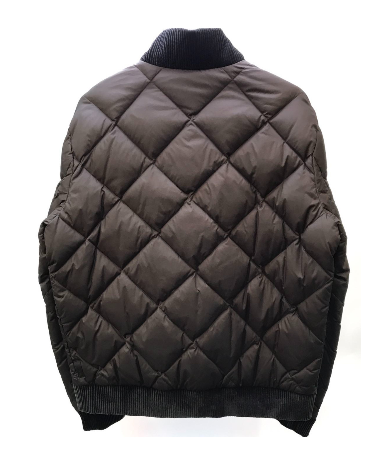 ARMANI COLLEZIONI QUILTED HIGH-NECK DOWN JACKET
