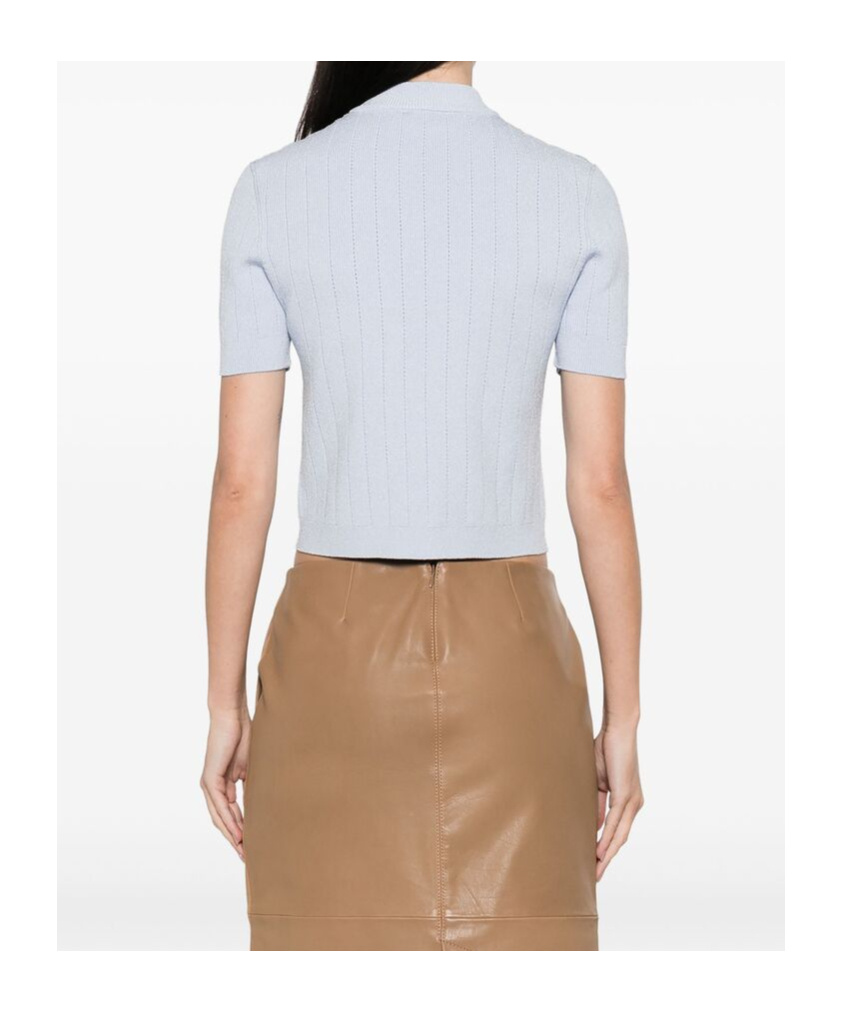 Shop Balmain 4-pocket Knitted Cardigan In White
