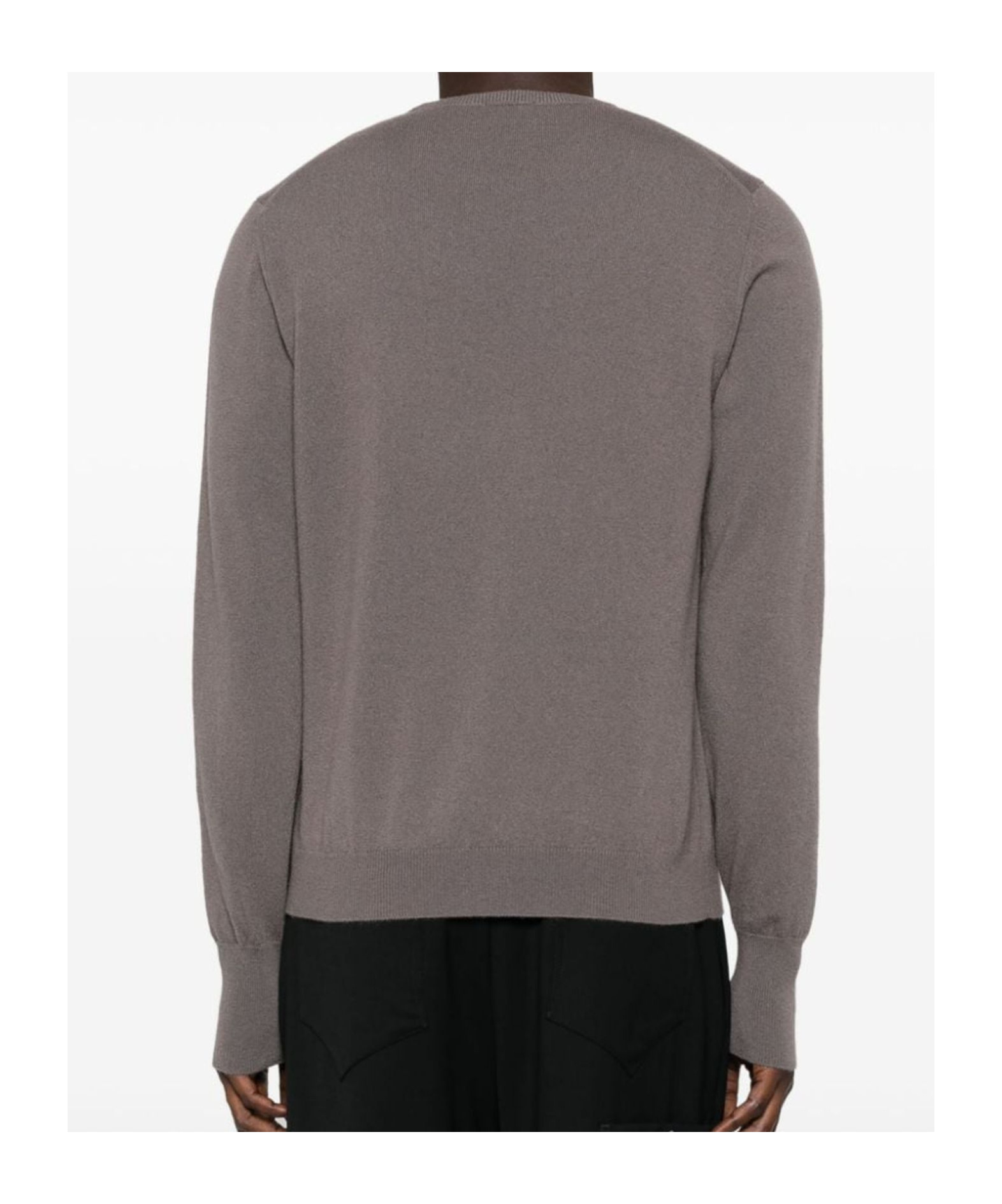 Drumohr Round Neck Sweater In Gray