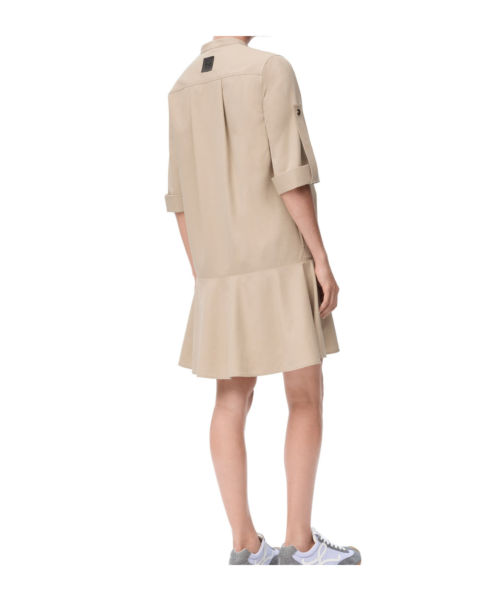 Loewe Pocket Dress In Nude